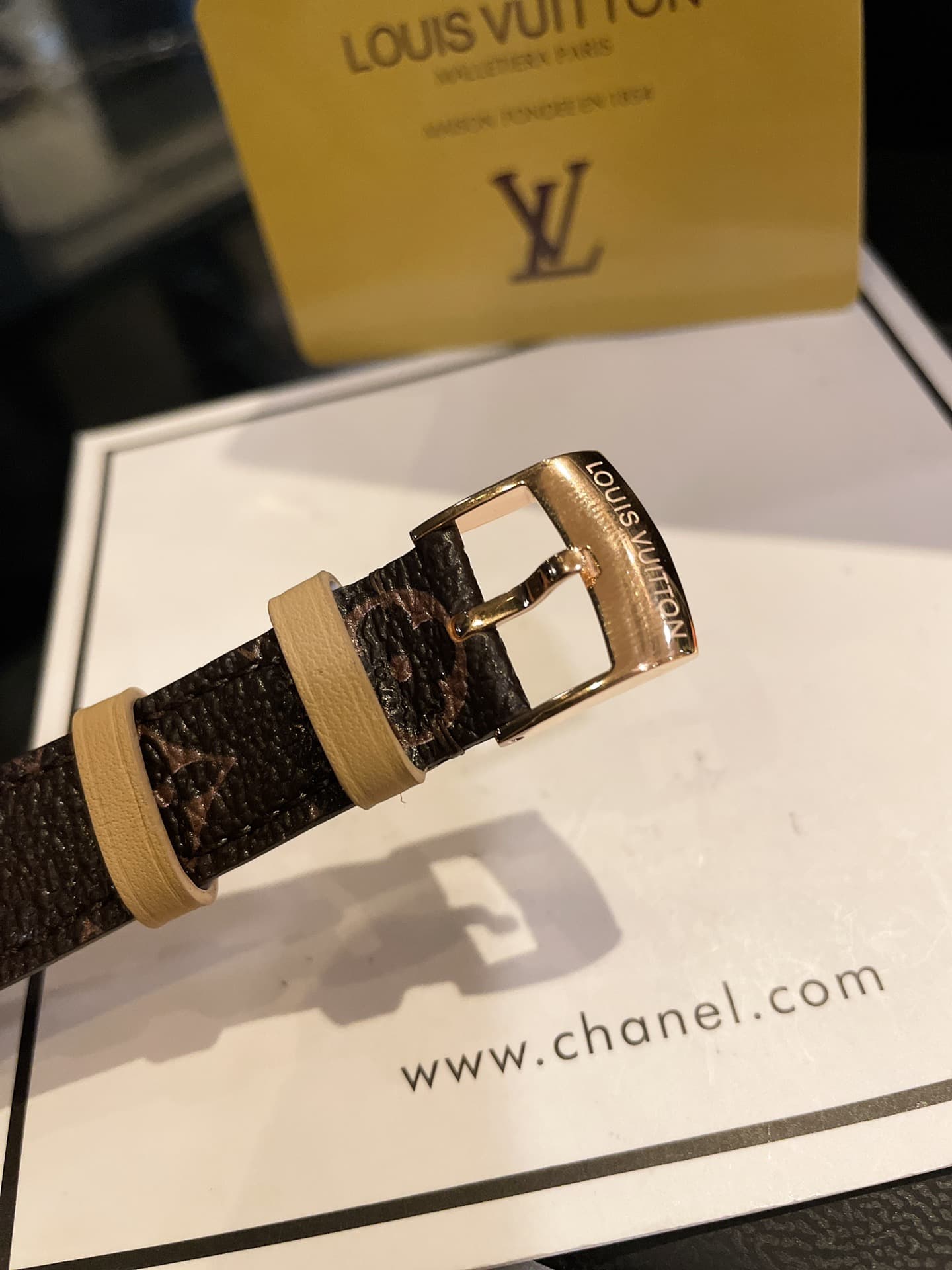 Louis Vuitton White Watch