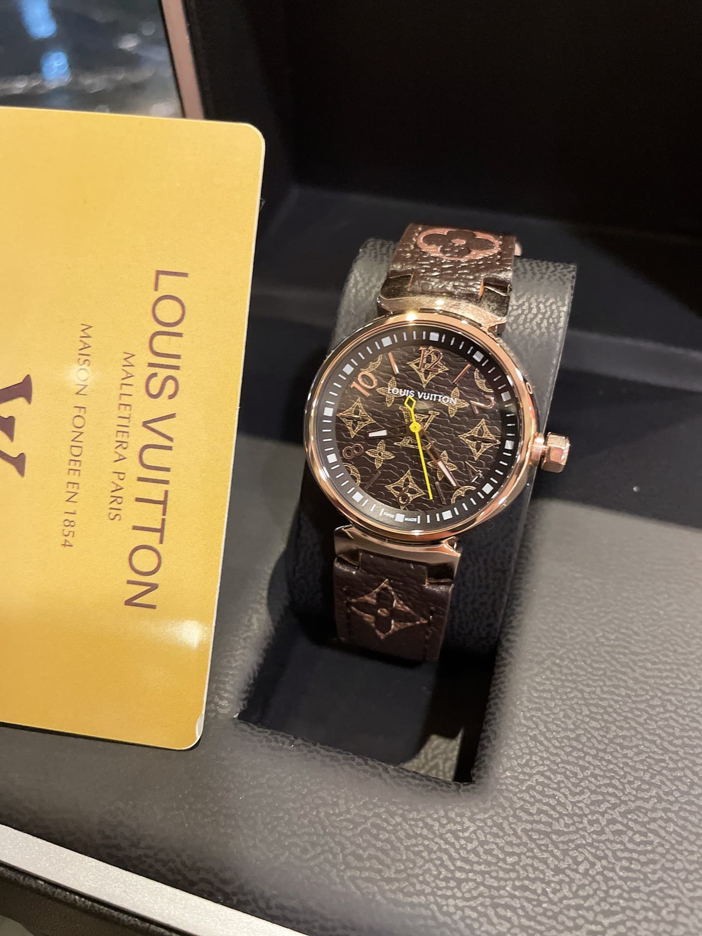 Louis Vuitton White Watch