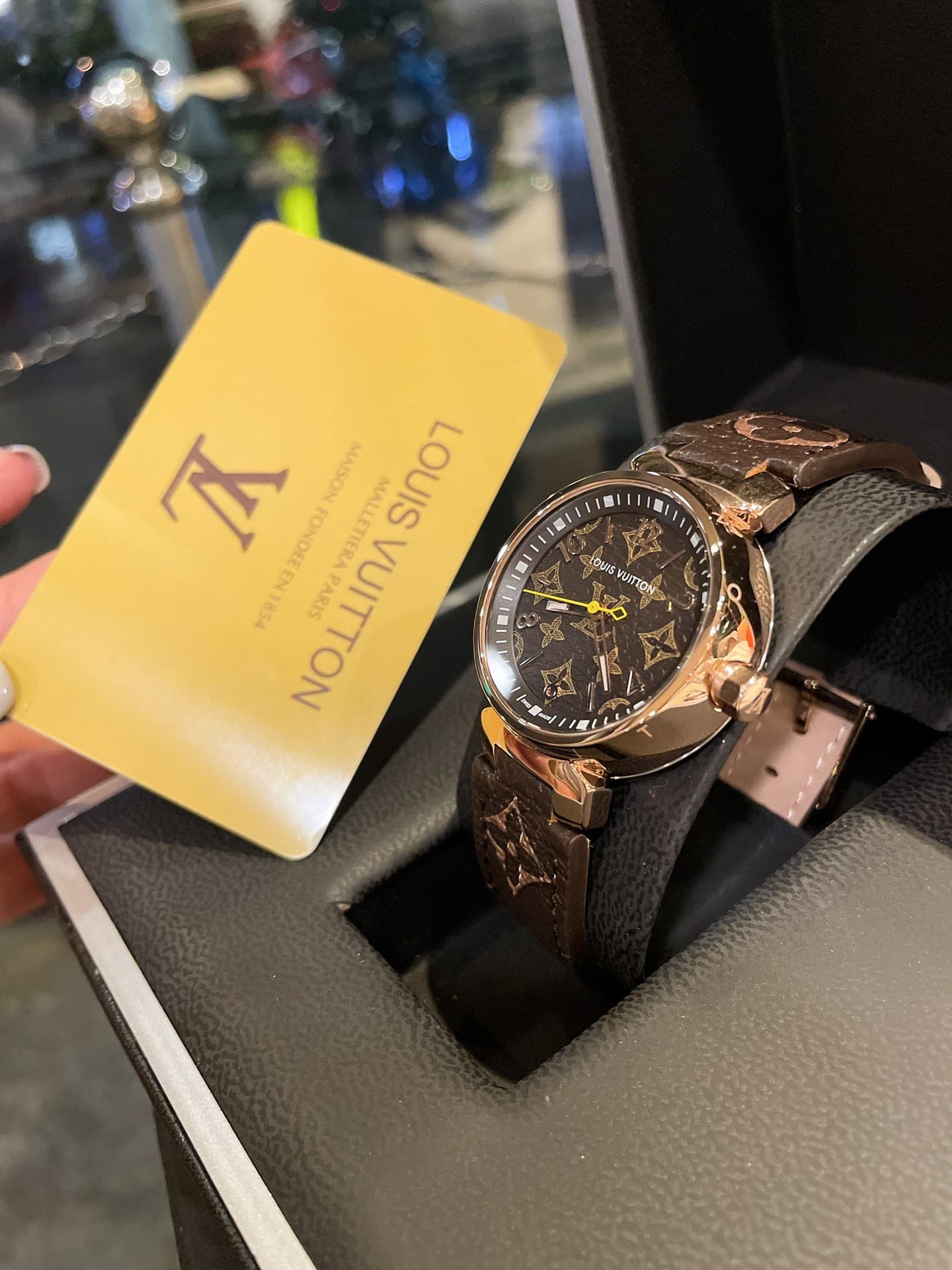 Louis Vuitton White Watch