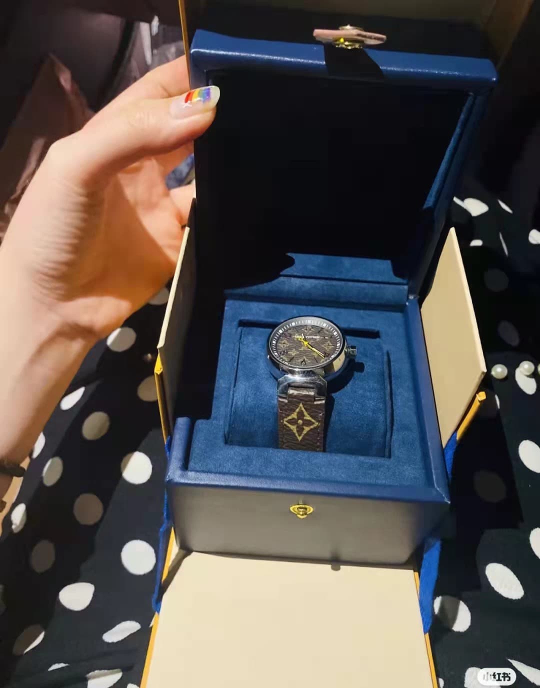 Louis Vuitton White Watch