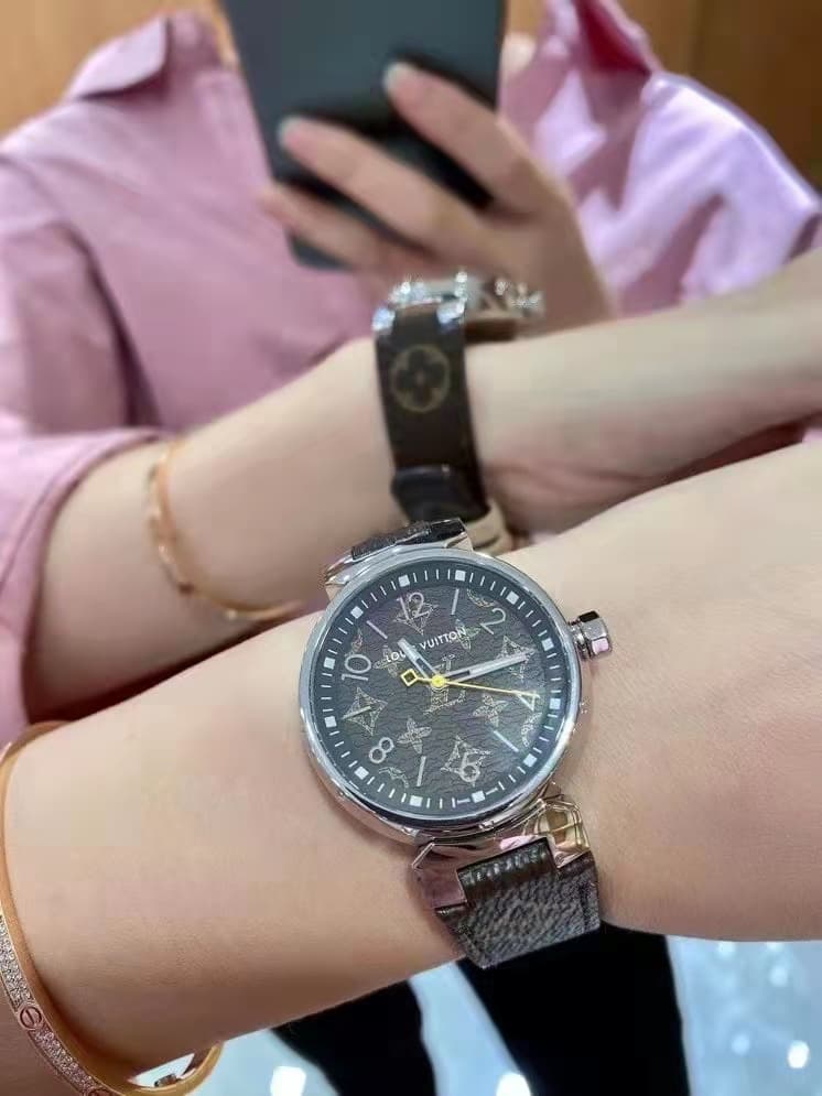 Louis Vuitton White Watch