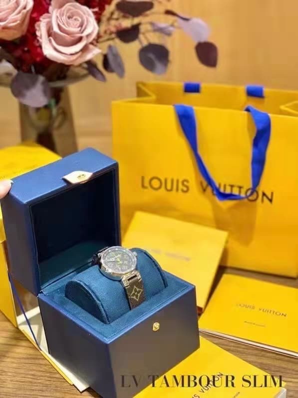 Louis Vuitton White Watch