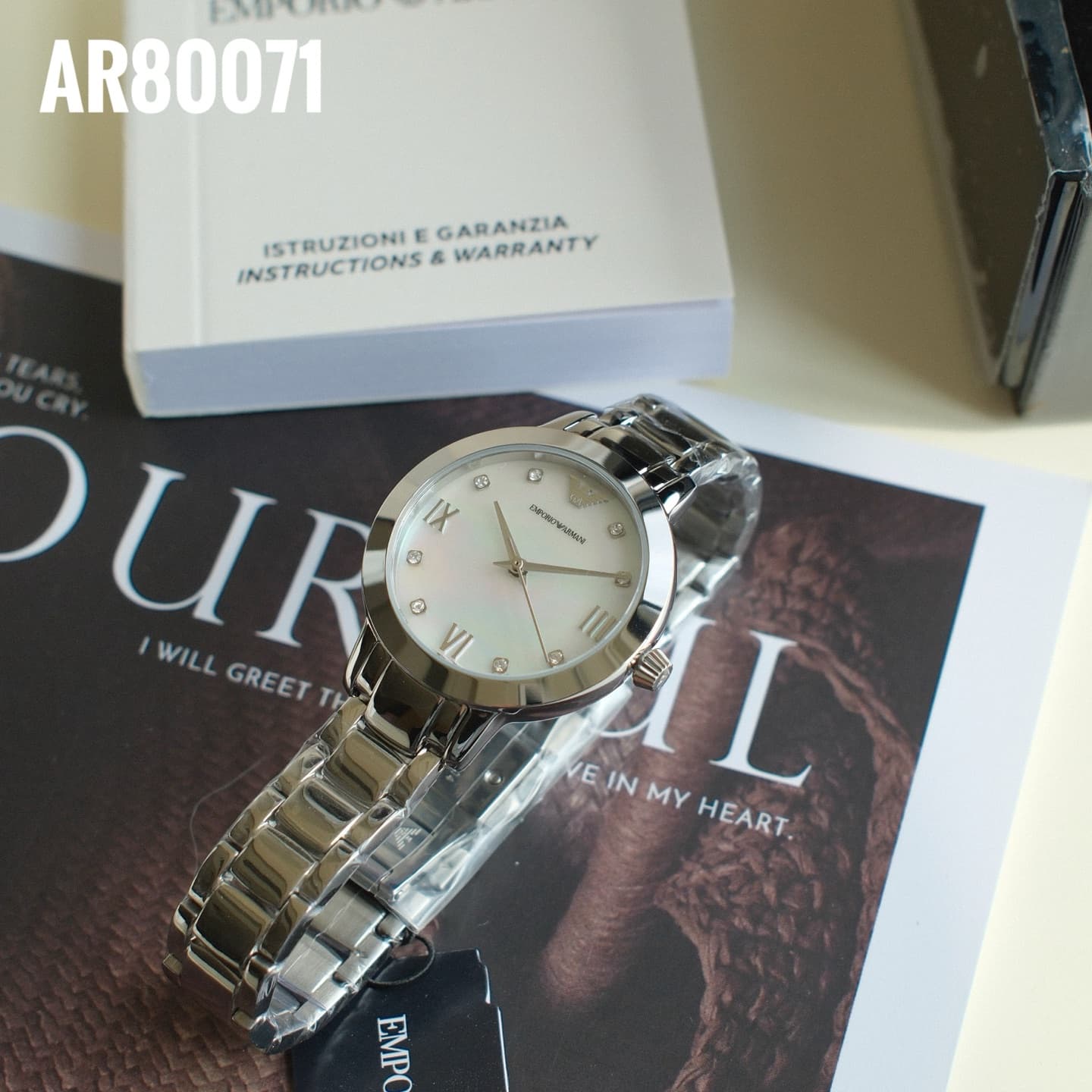 Luxury Watch White Watch Ar80071
