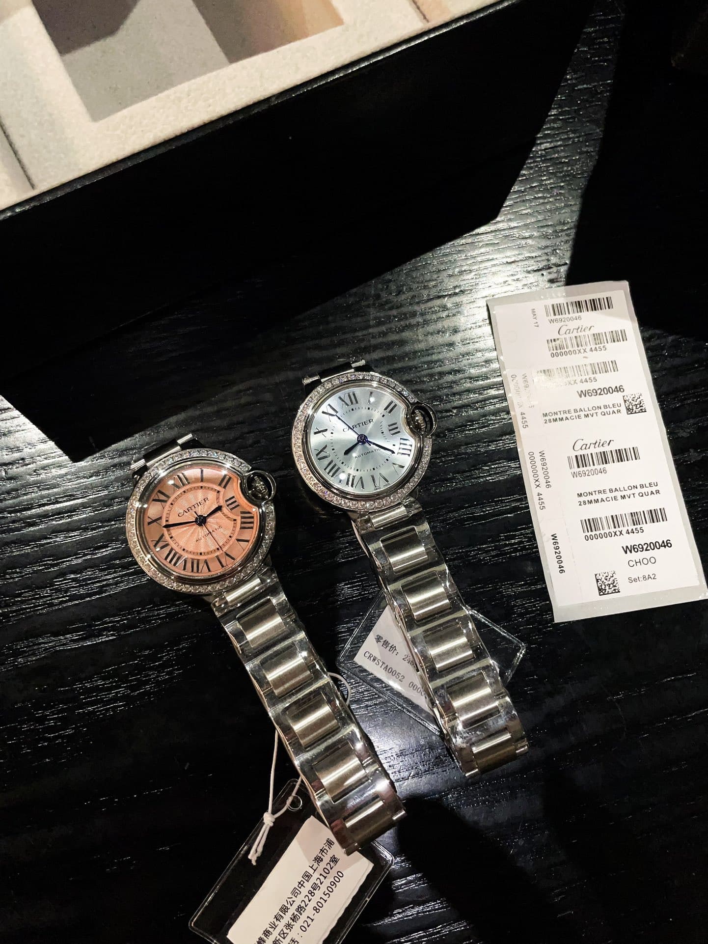 Cartier White Watch
