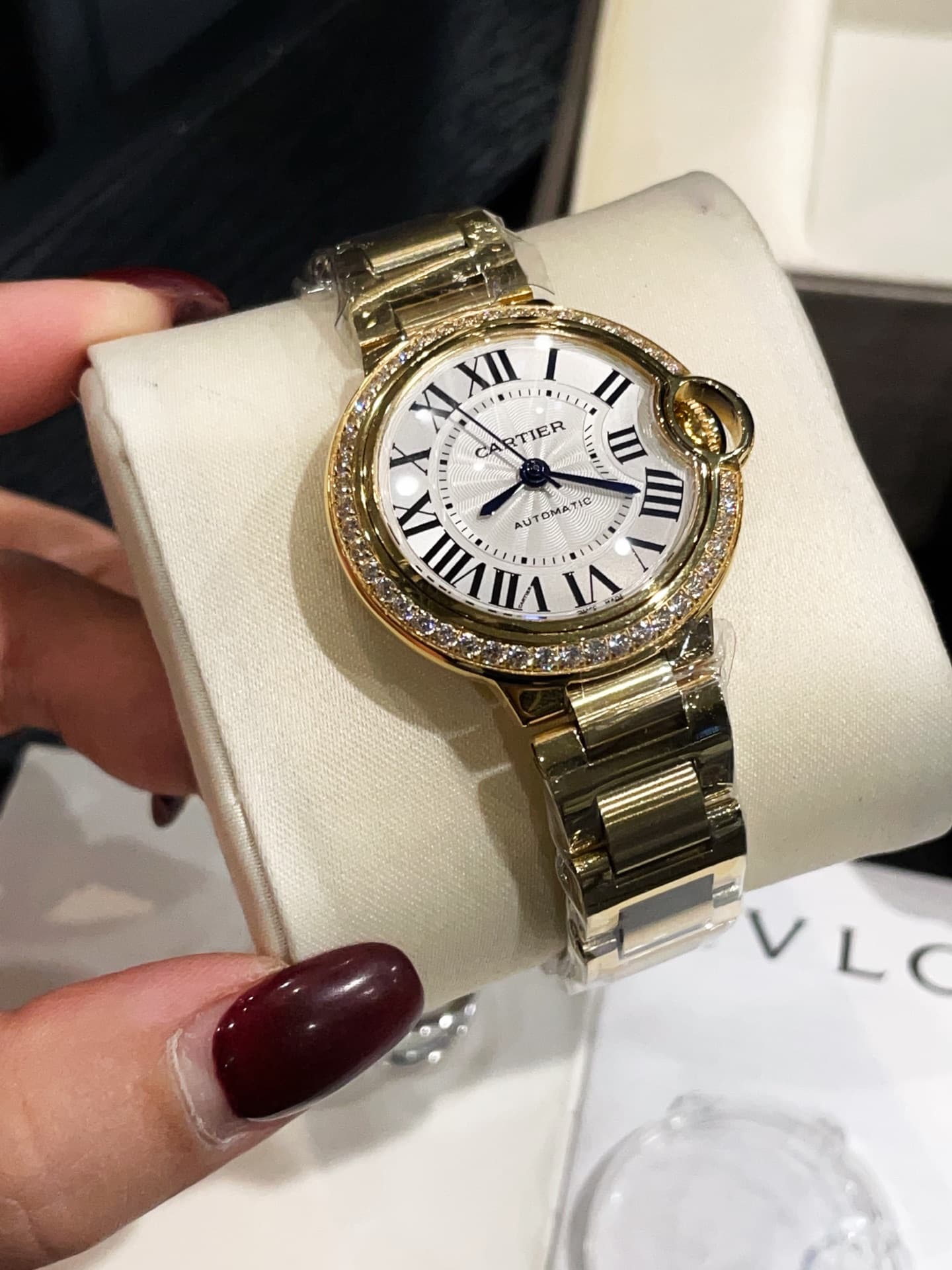 Cartier White Watch
