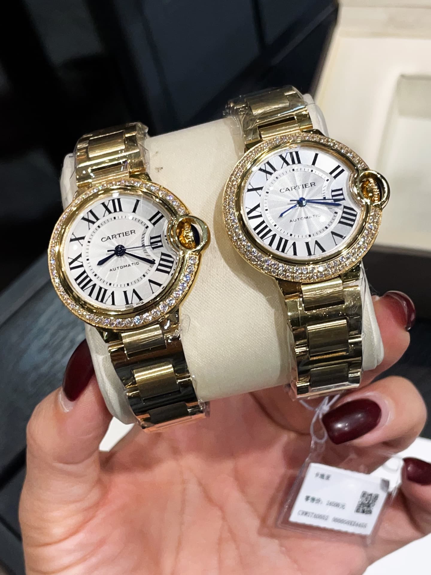 Cartier White Watch