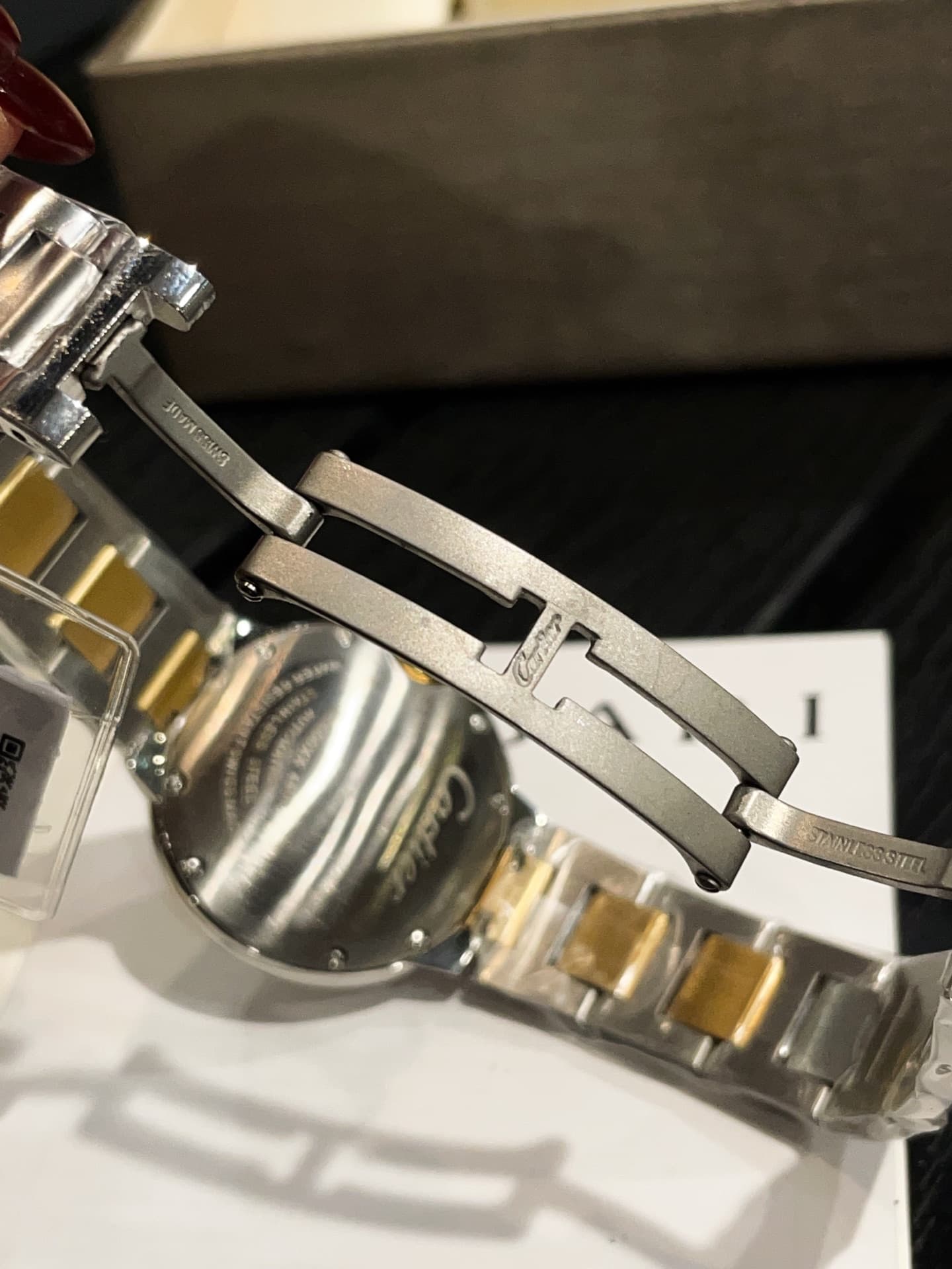 Cartier White Watch