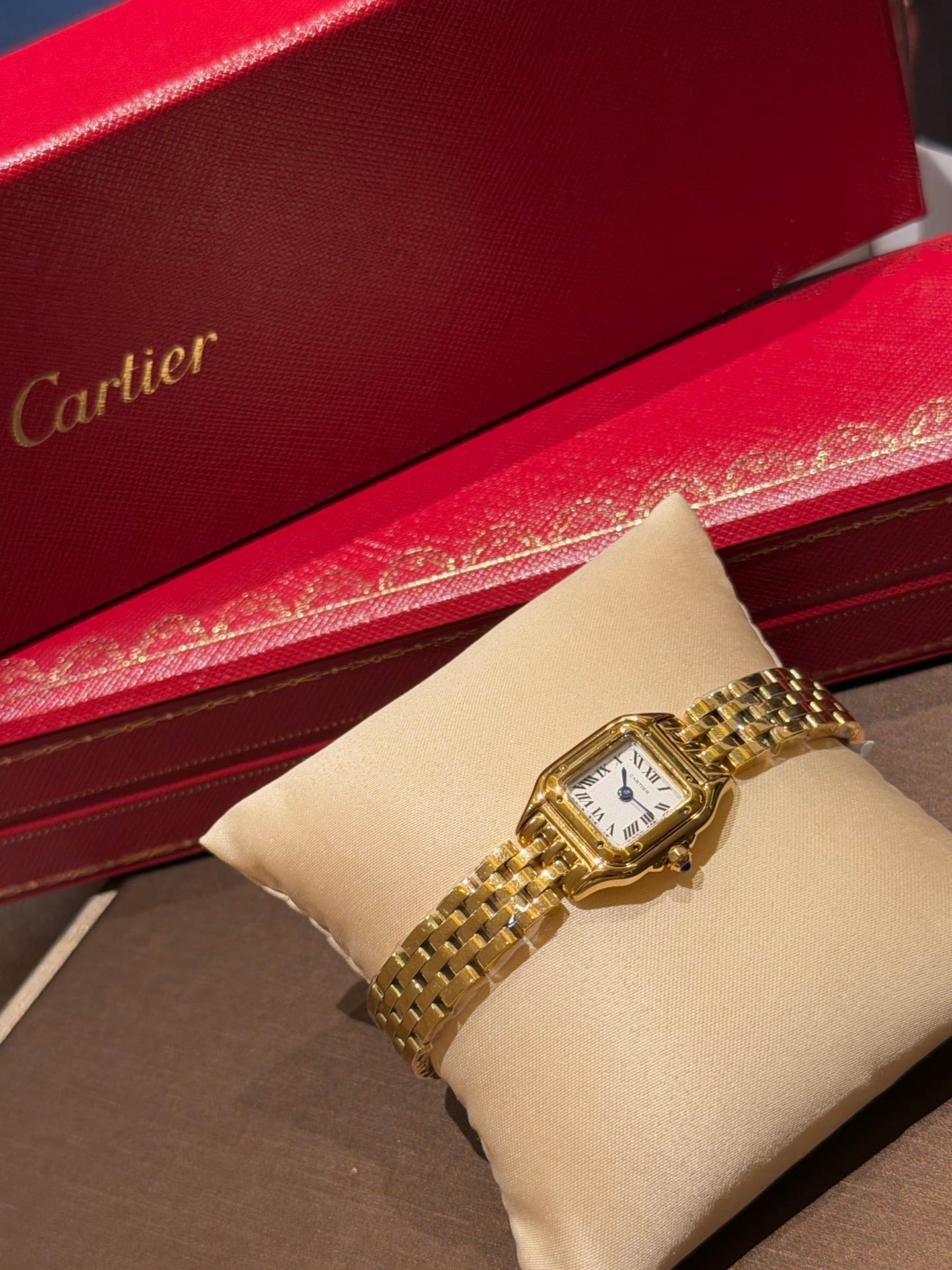 Cartier Blue Mini Watch