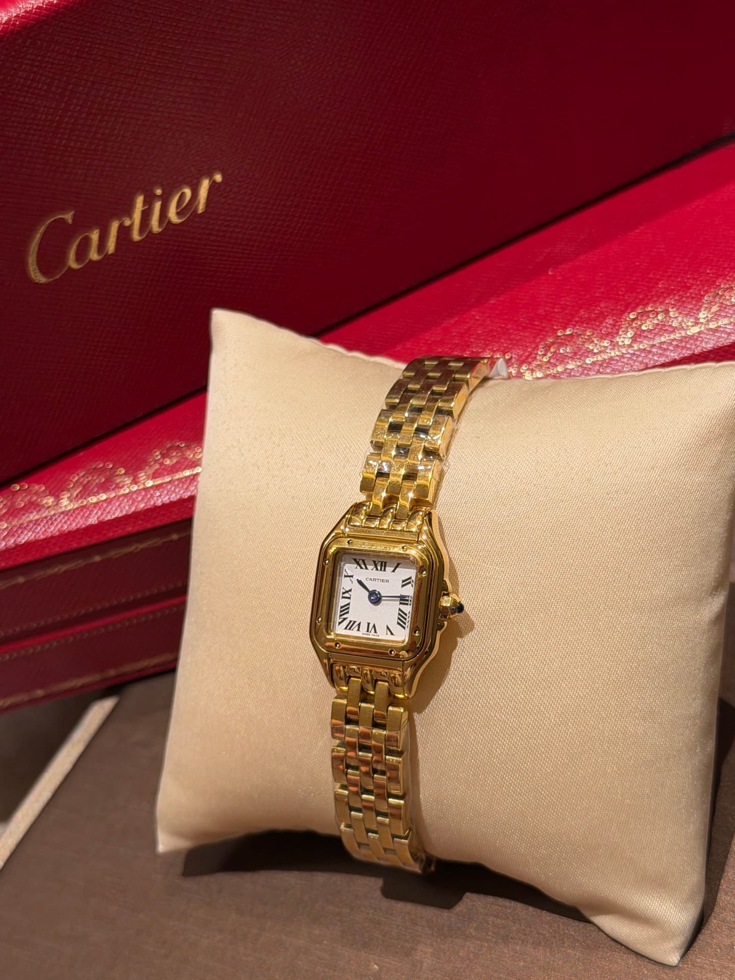 Cartier Blue Mini Watch