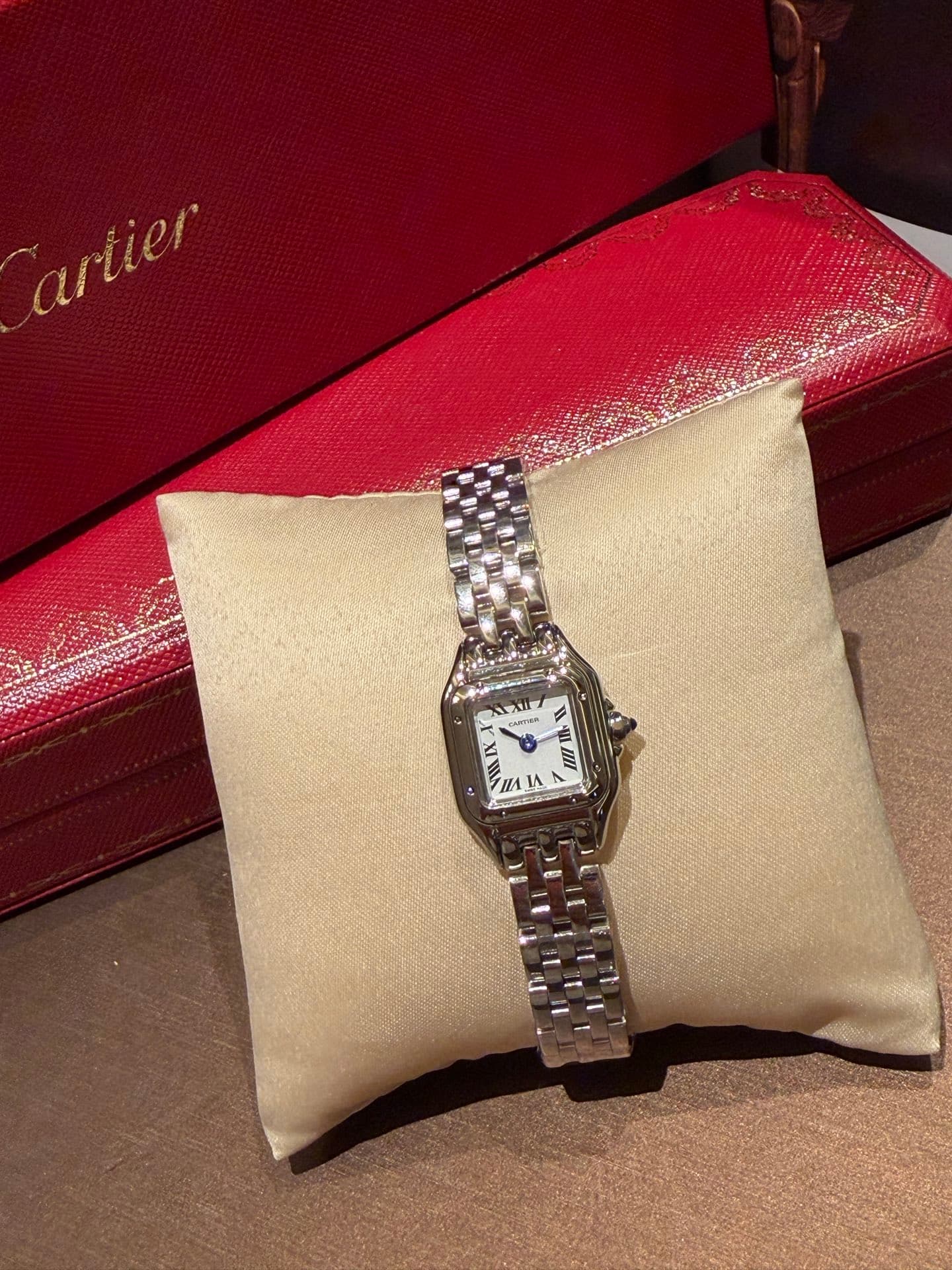 Cartier Blue Mini Watch
