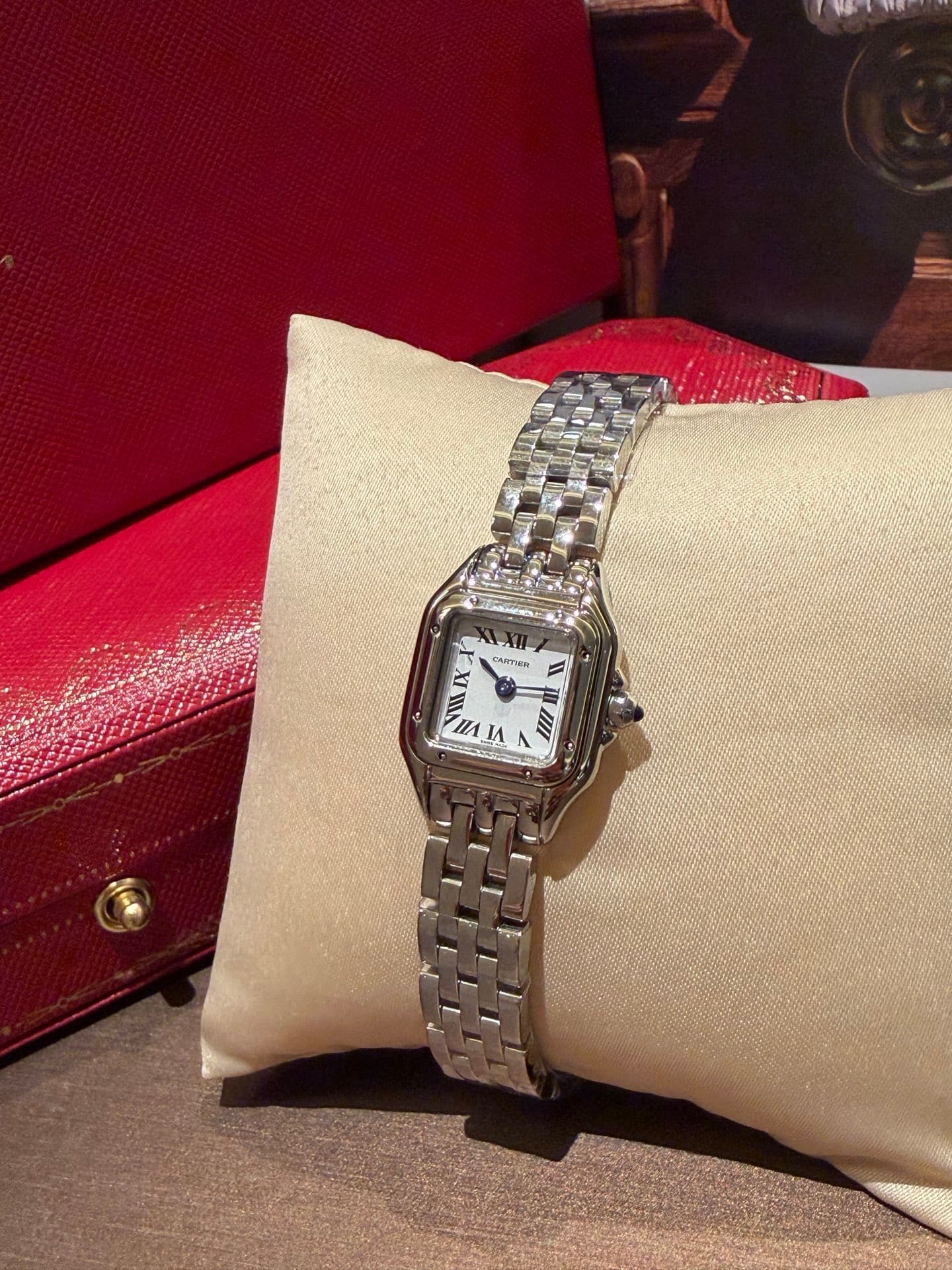 Cartier Blue Mini Watch