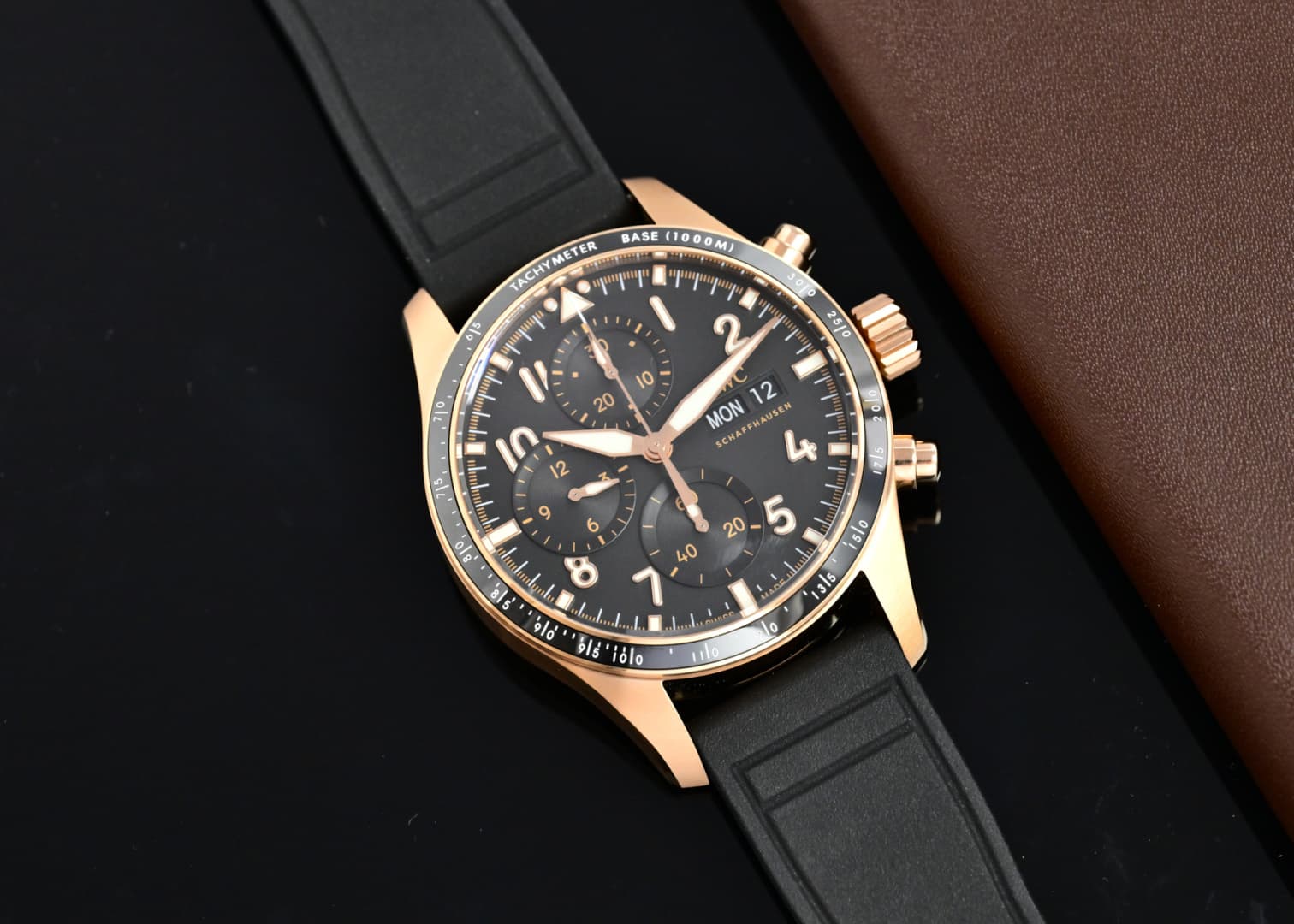 IWC Black Watch Asia7750