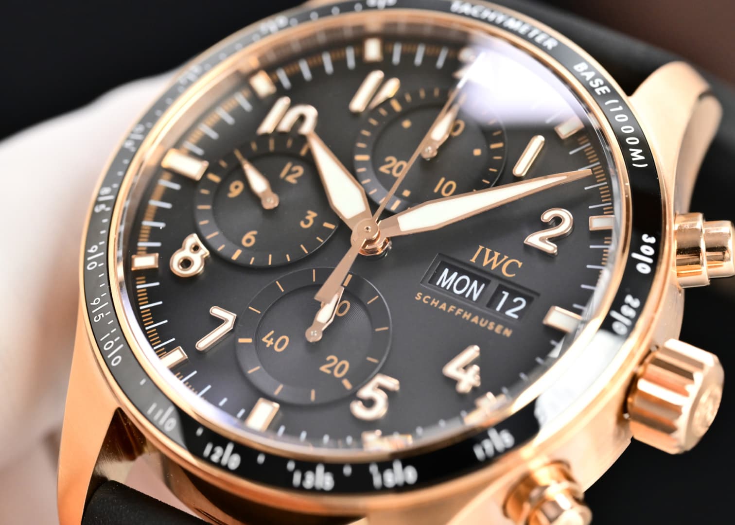 IWC Black Watch Asia7750