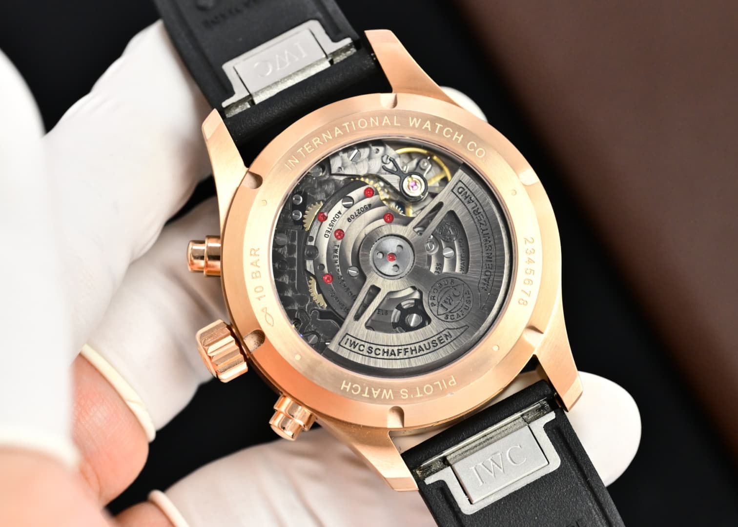 IWC Black Watch Asia7750