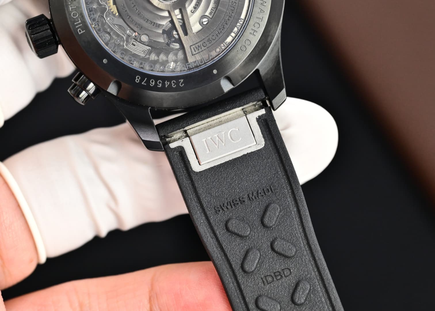 IWC Black Watch Asia7750