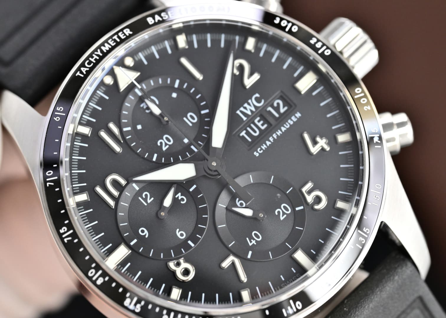 IWC Black Watch Asia7750