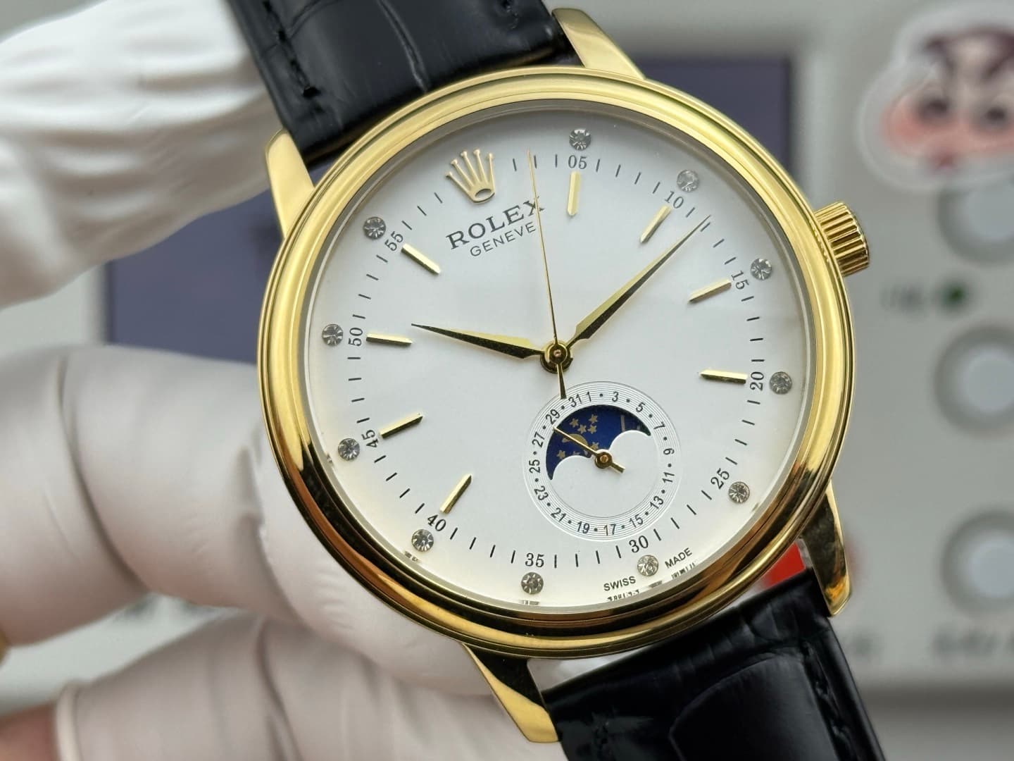 Rolex Blue Watch ETA2824