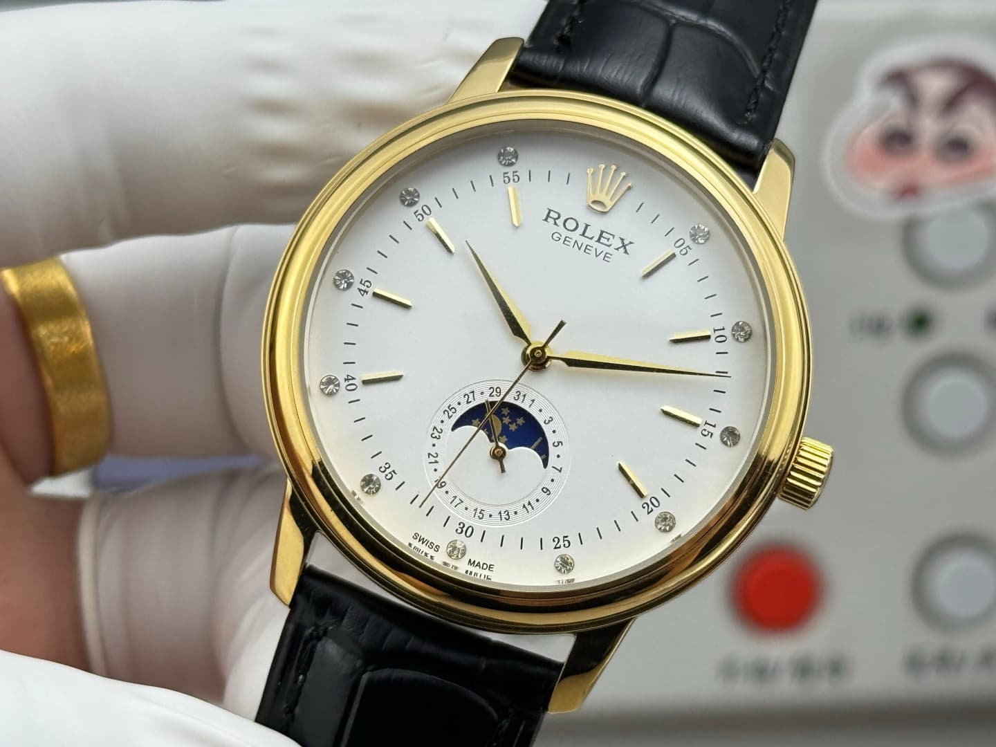 Rolex Blue Watch ETA2824