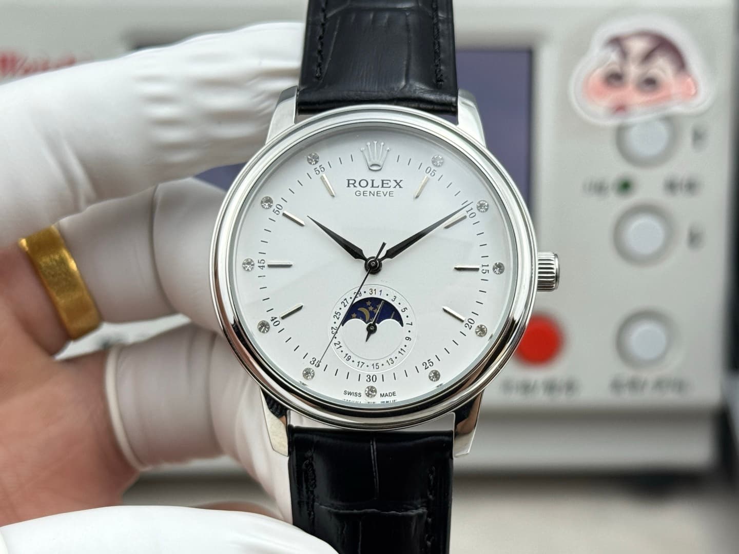 Rolex Blue Watch ETA2824