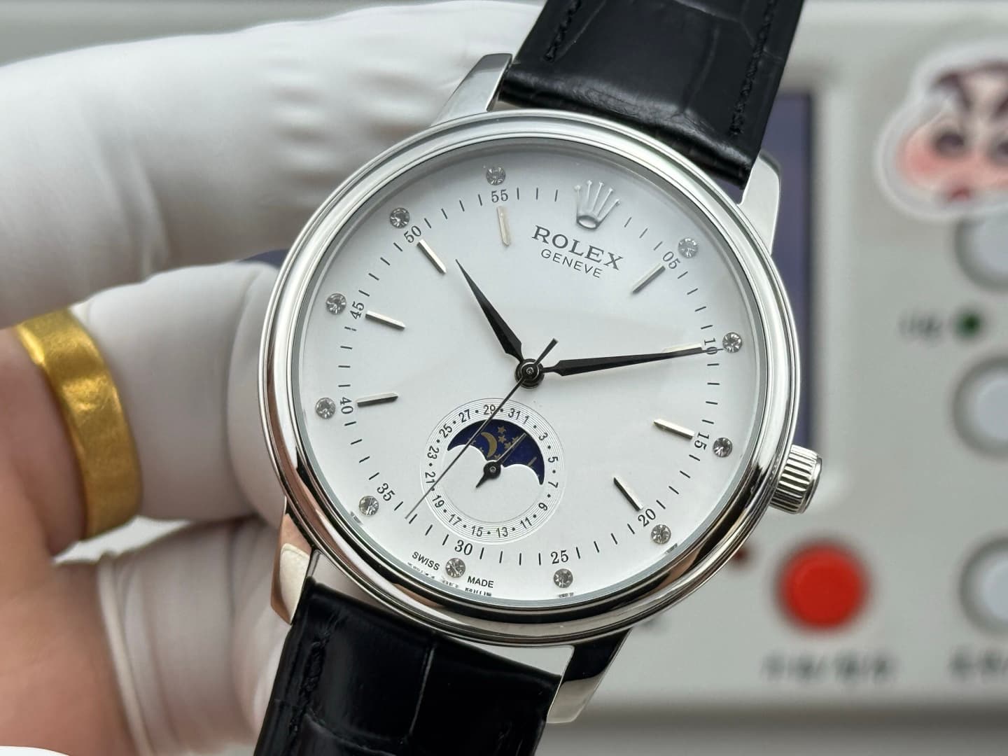 Rolex Blue Watch ETA2824
