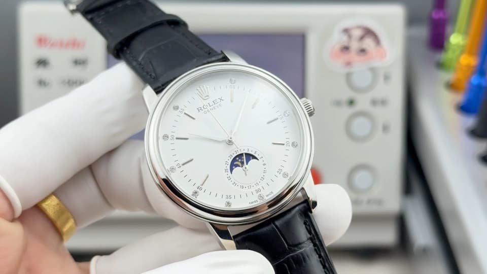 Rolex Blue Watch ETA2824