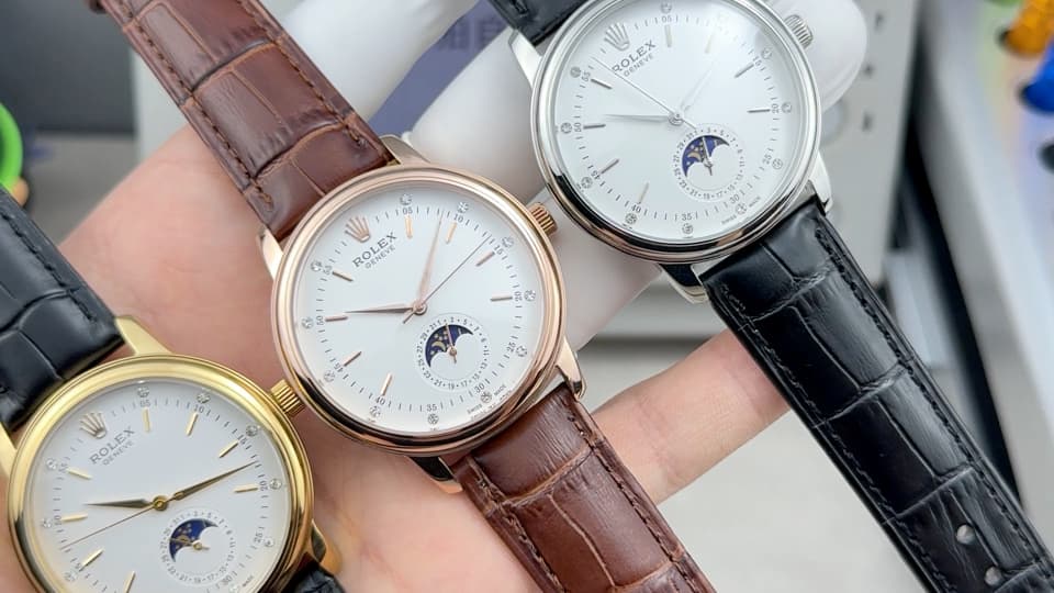 Rolex White Watch ETA2824