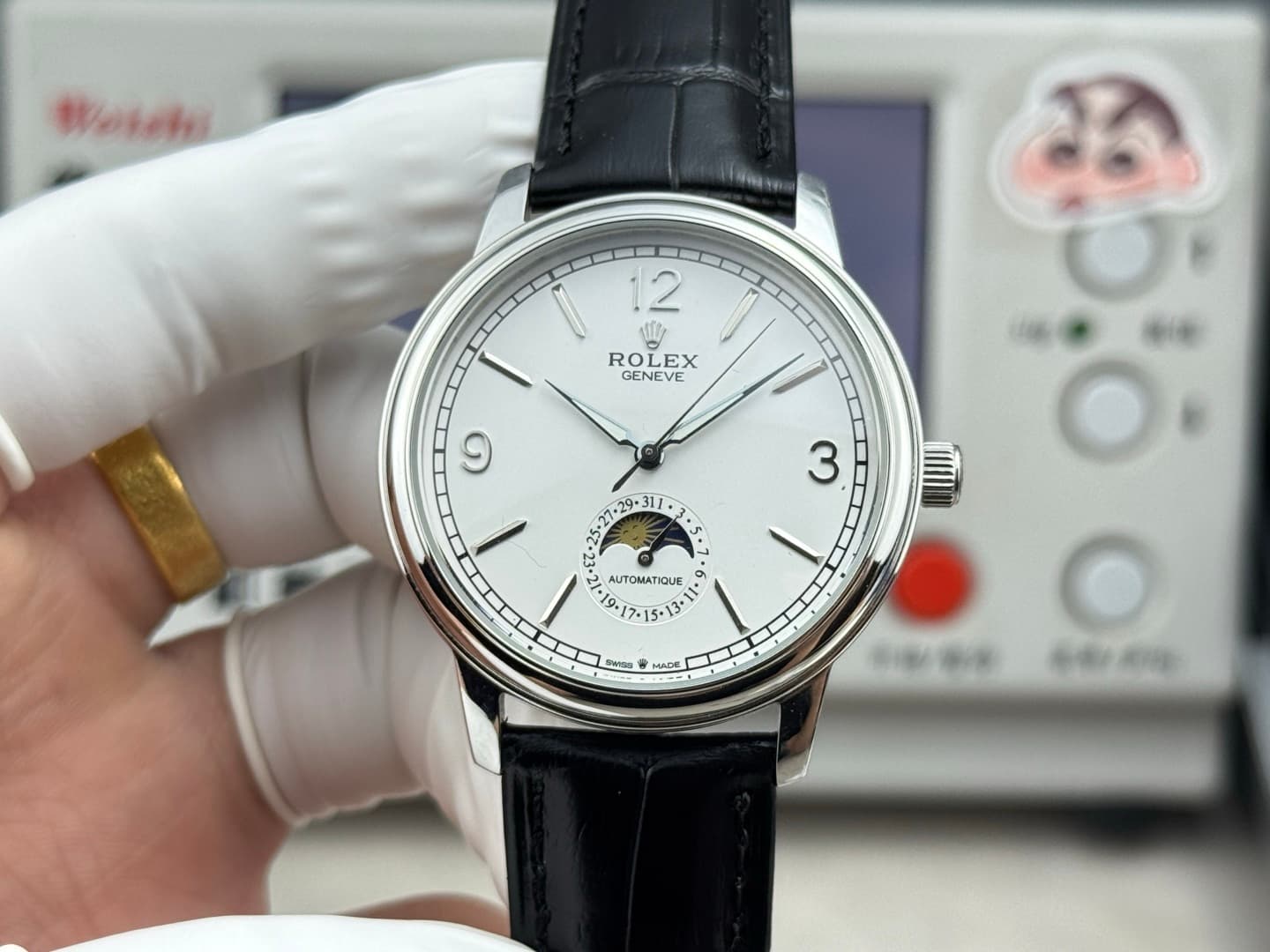 Rolex Blue Watch ETA2824