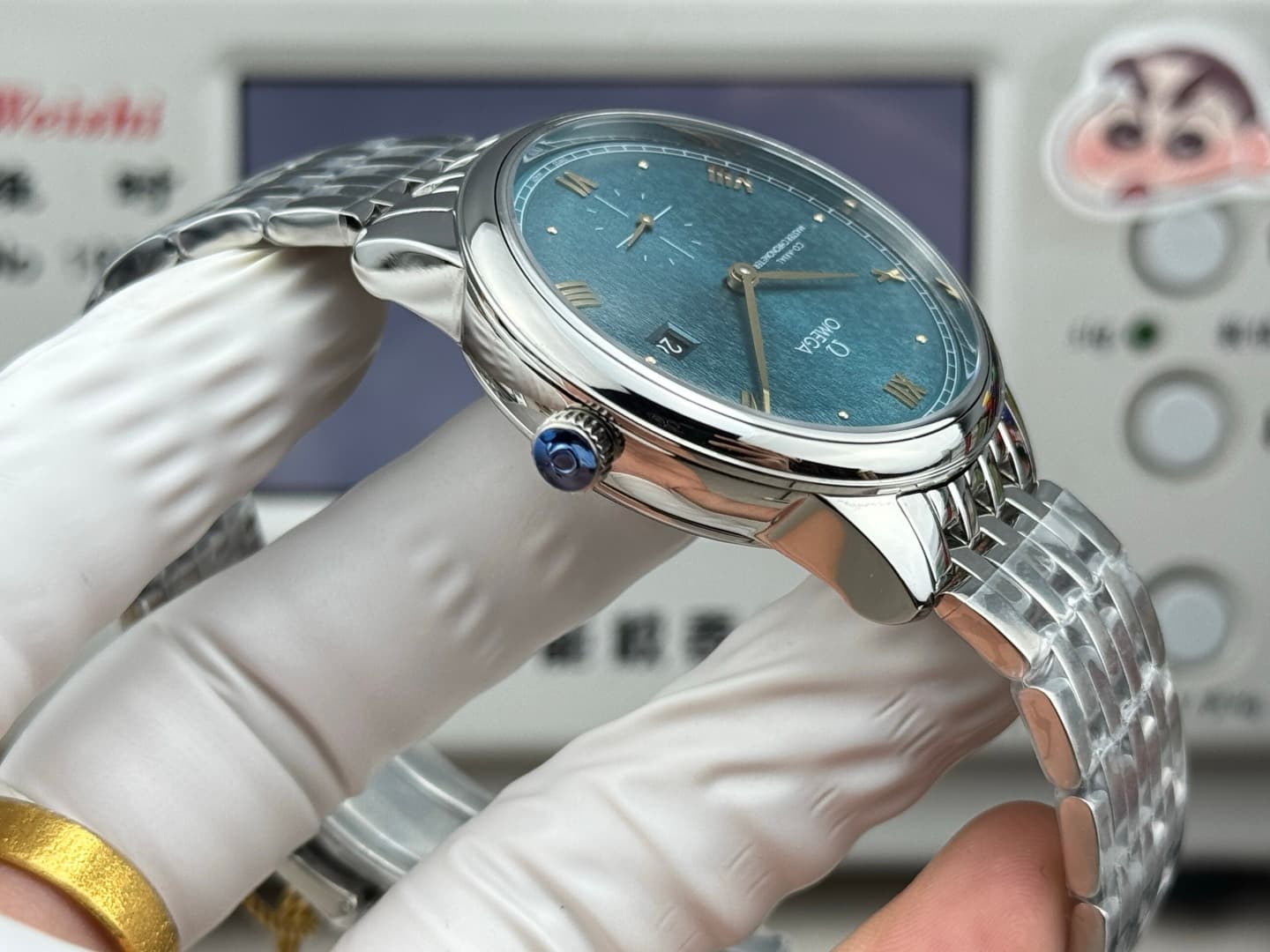 Omega Black Watch