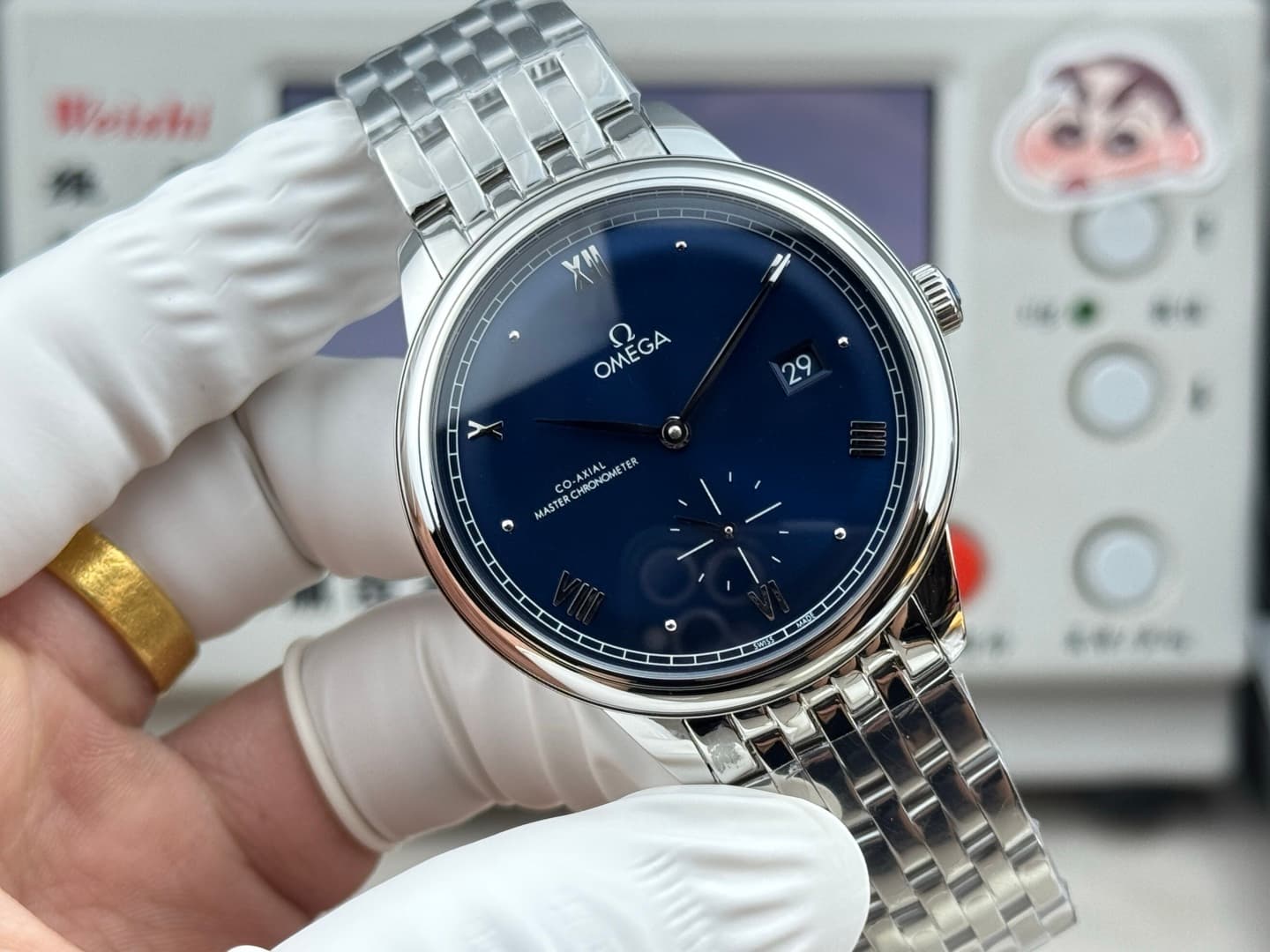 Omega Black Watch