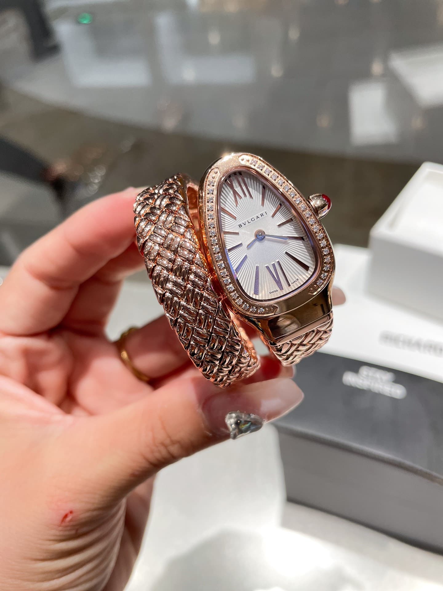 Bottega Veneta White Watch