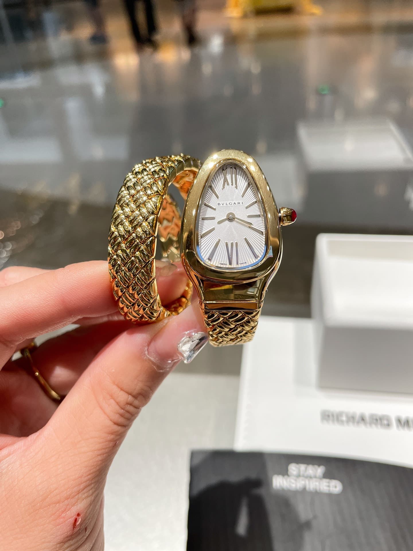 Bottega Veneta White Watch