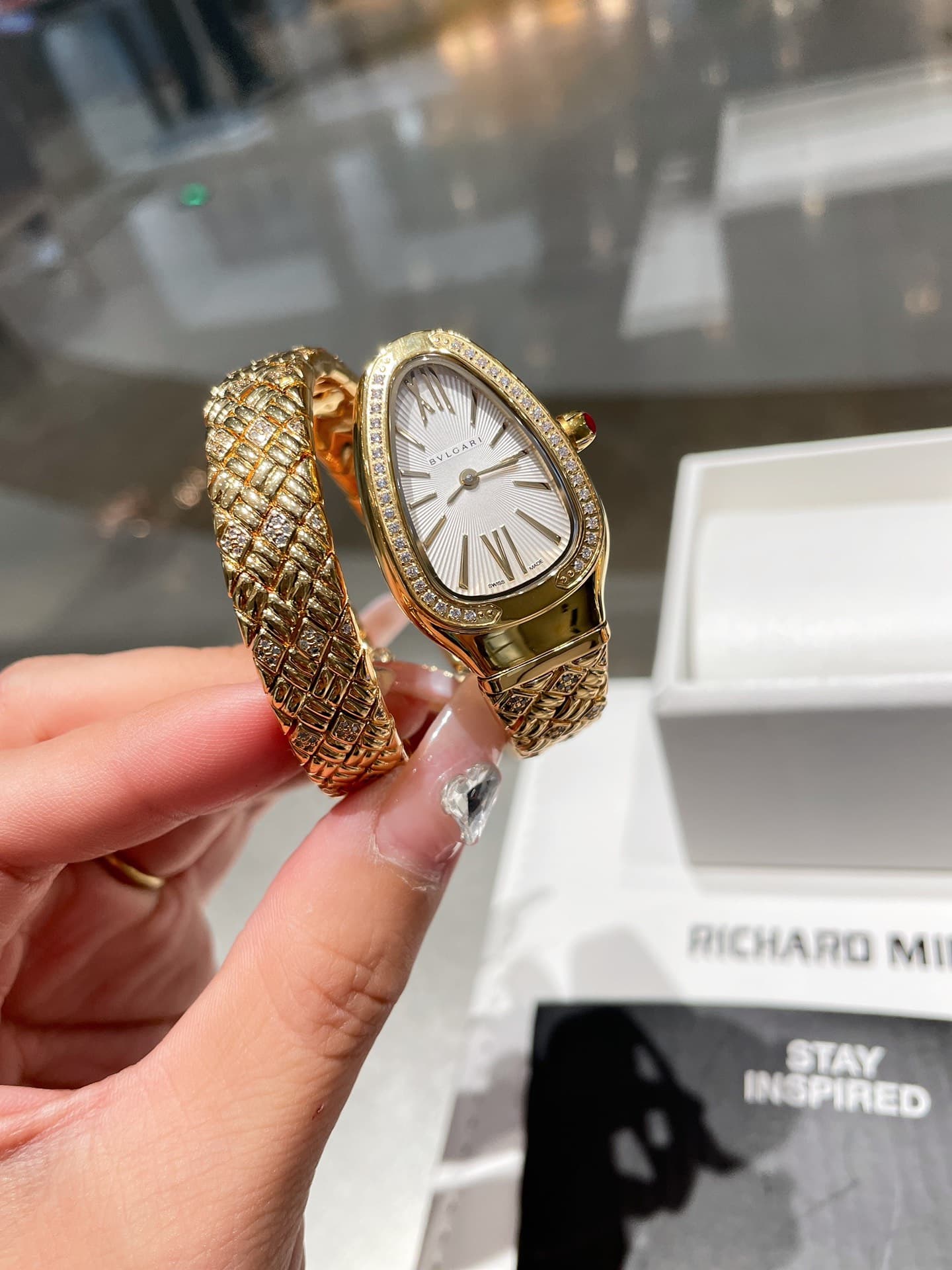 Bottega Veneta White Watch