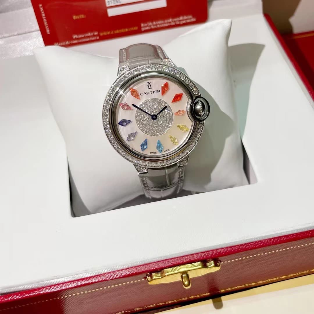 Cartier White Watch