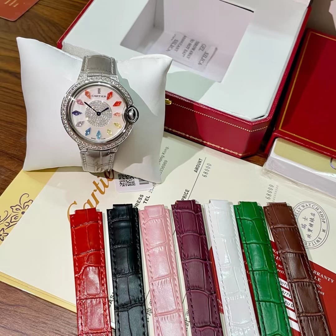 Cartier White Watch