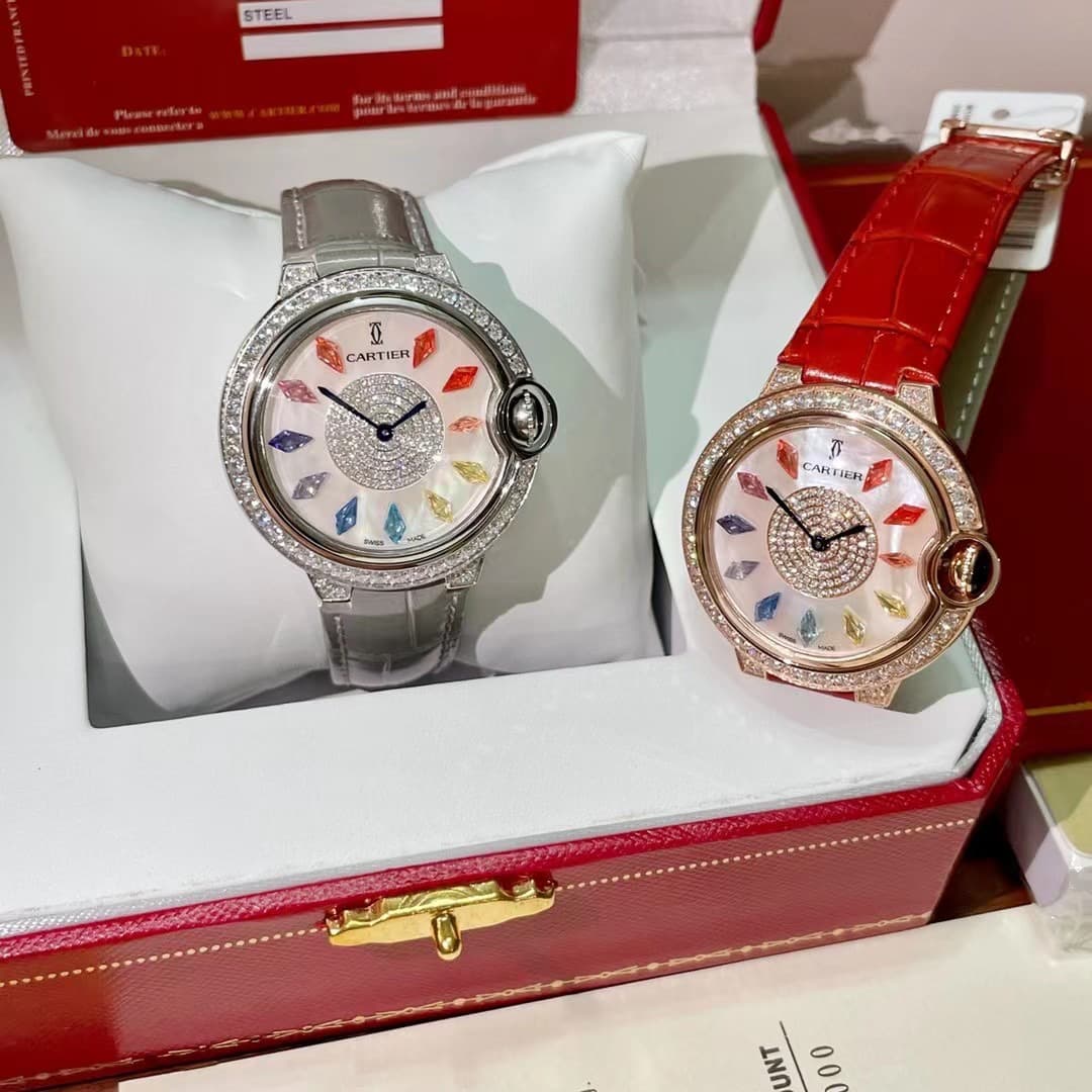 Cartier White Watch
