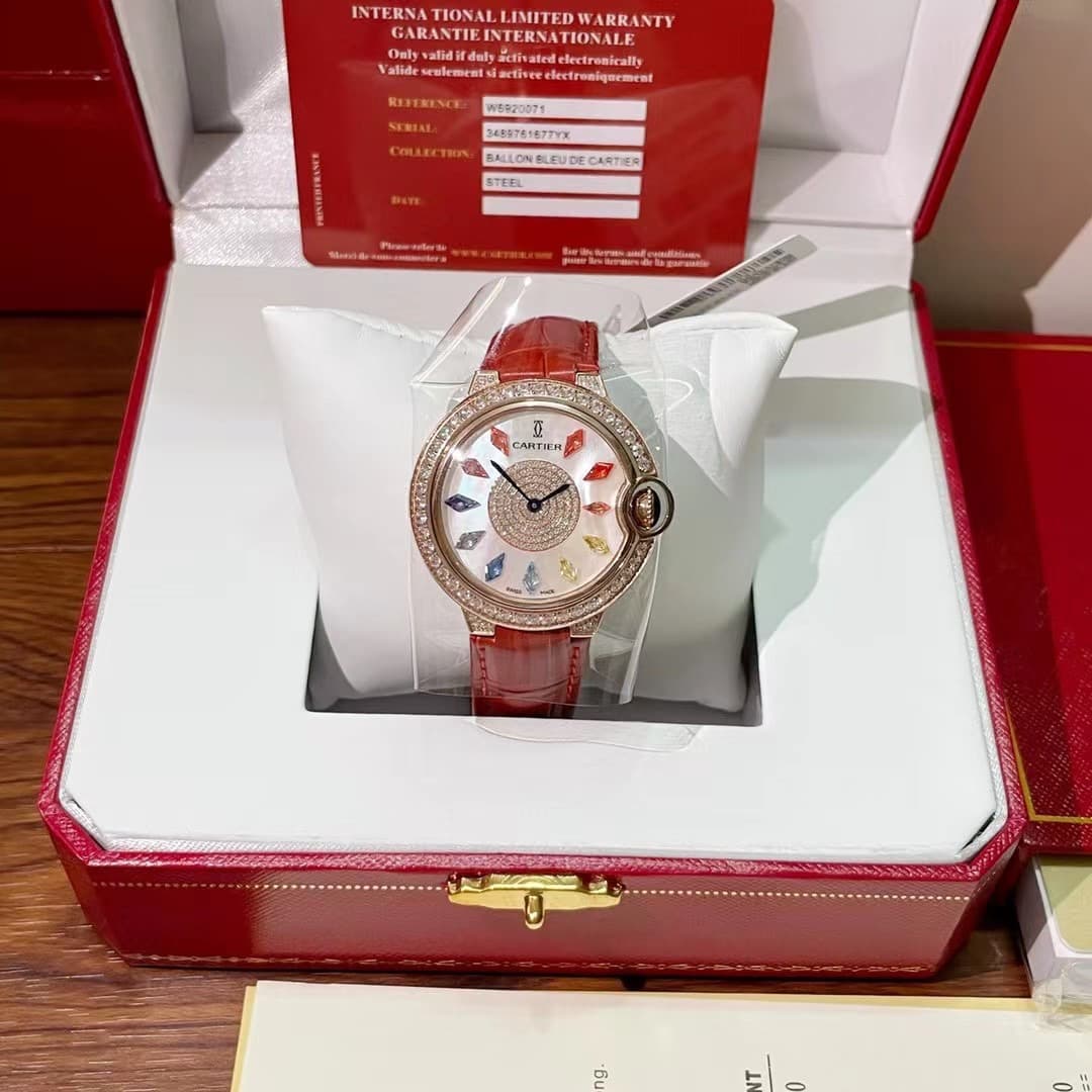 Cartier White Watch