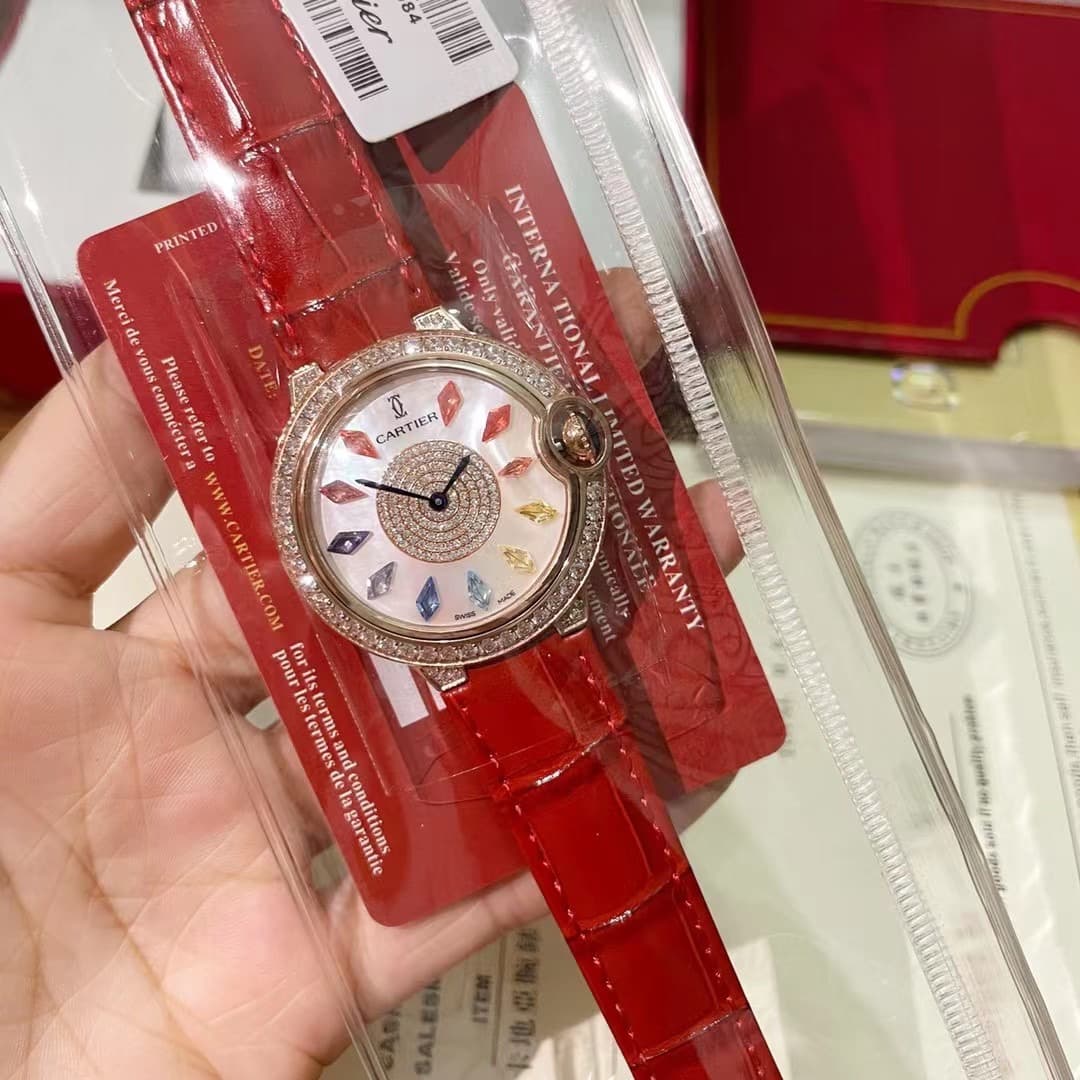 Cartier White Watch