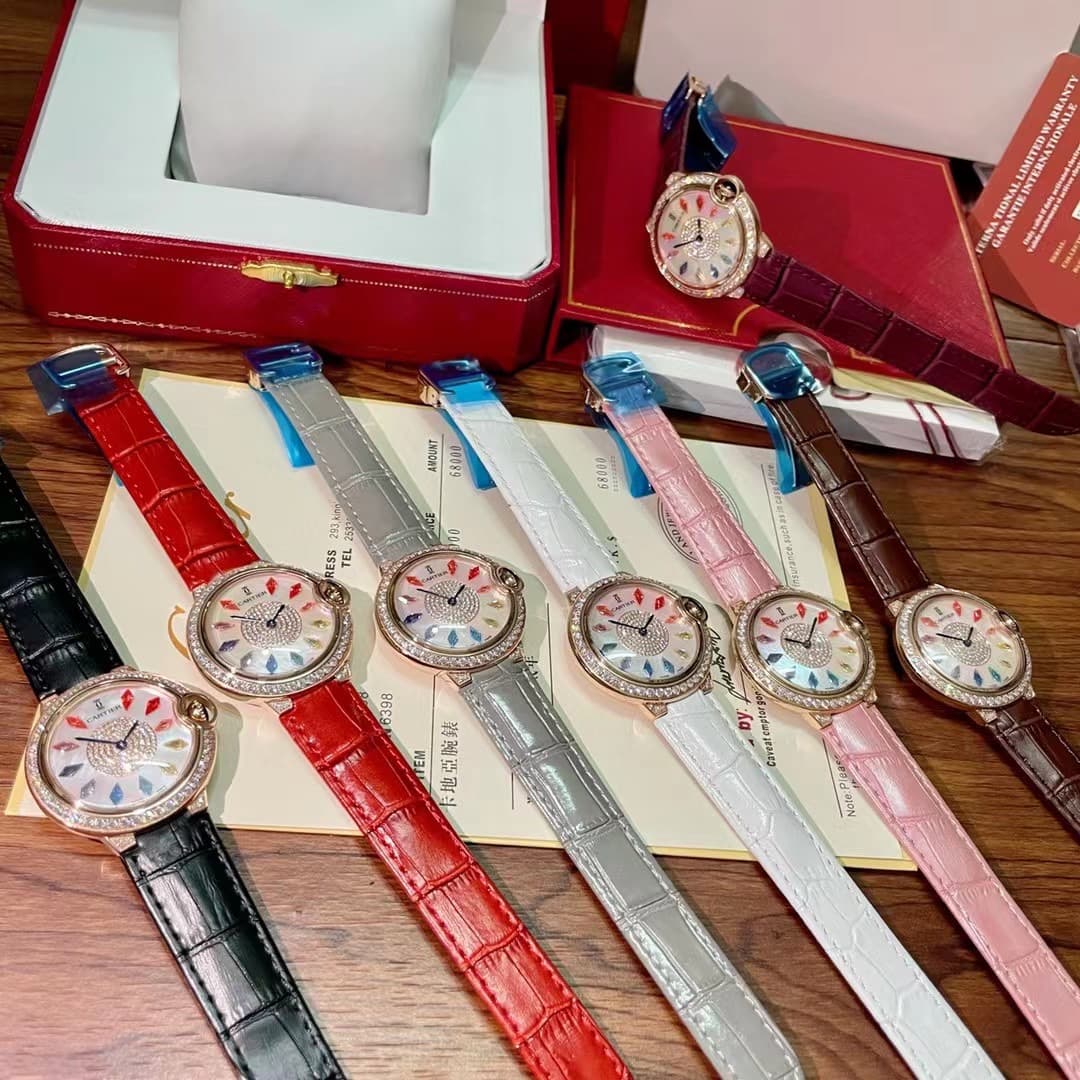 Cartier White Watch