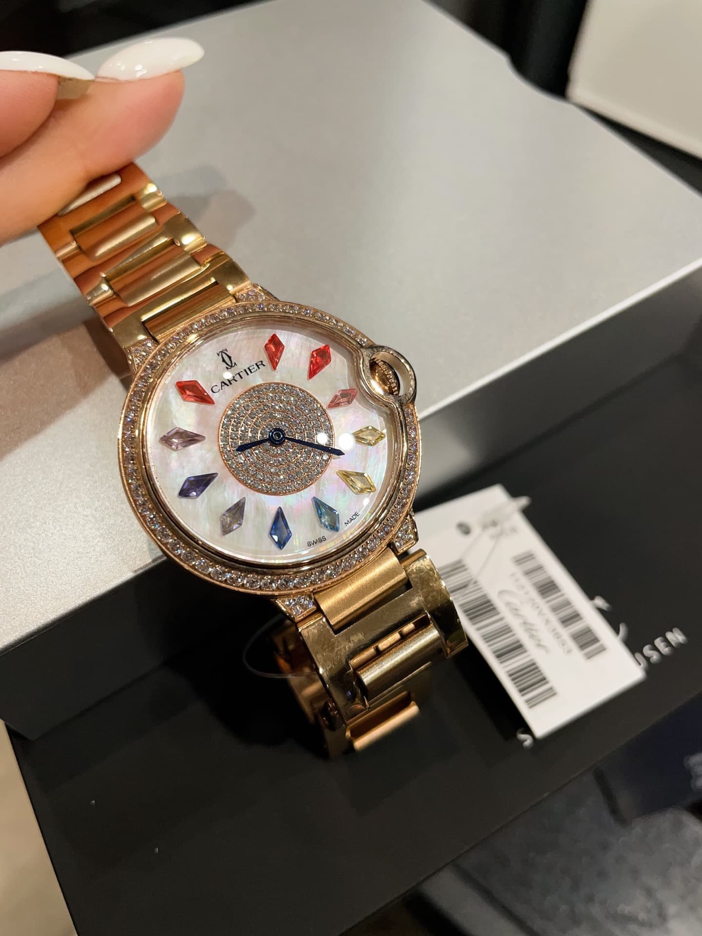 Cartier White Watch