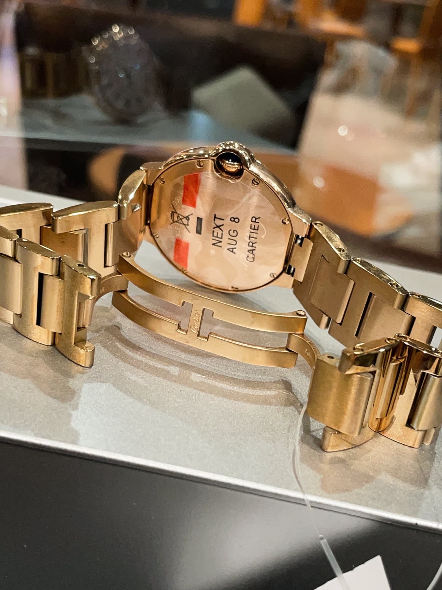 Cartier White Watch