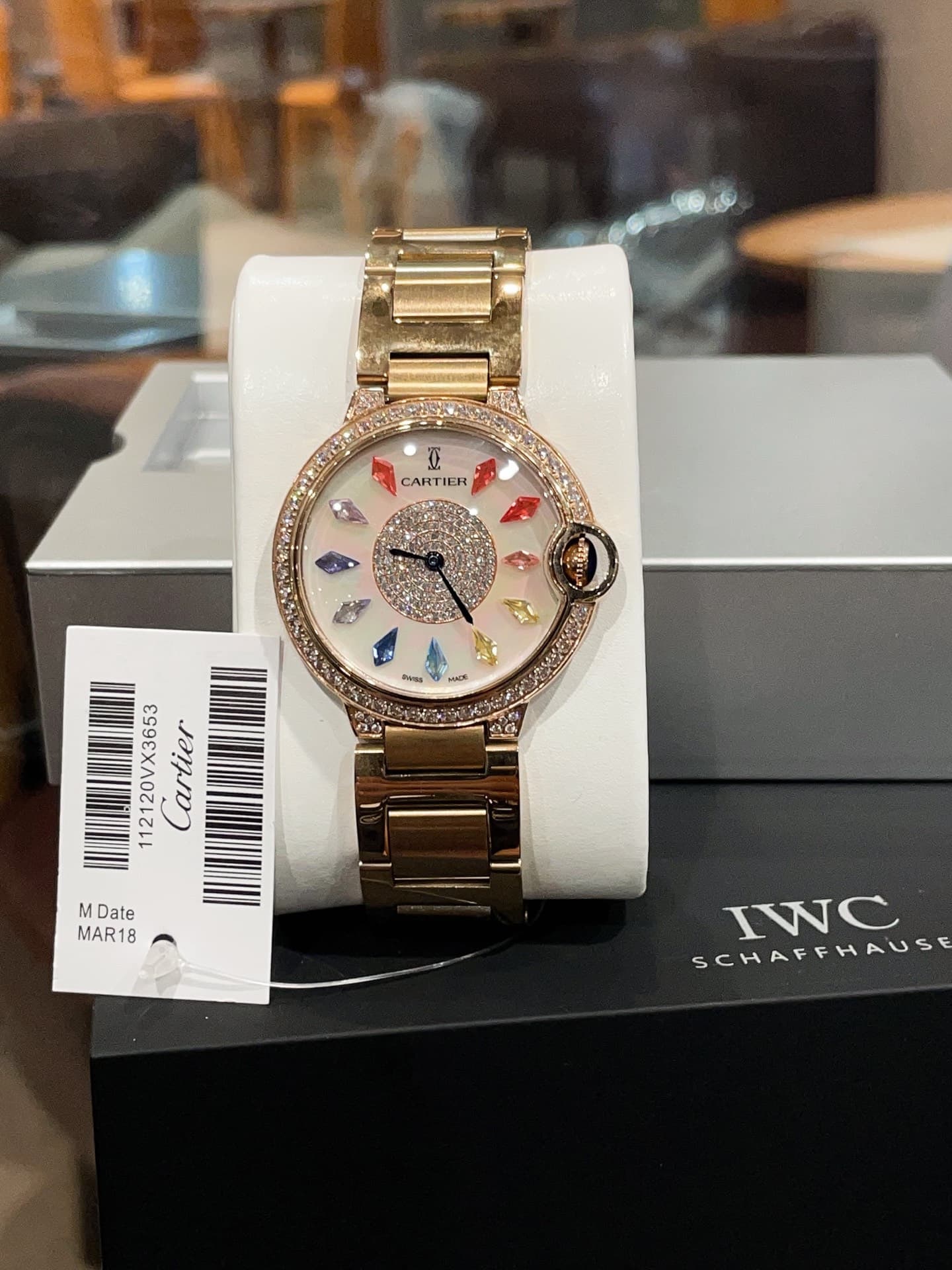 Cartier White Watch