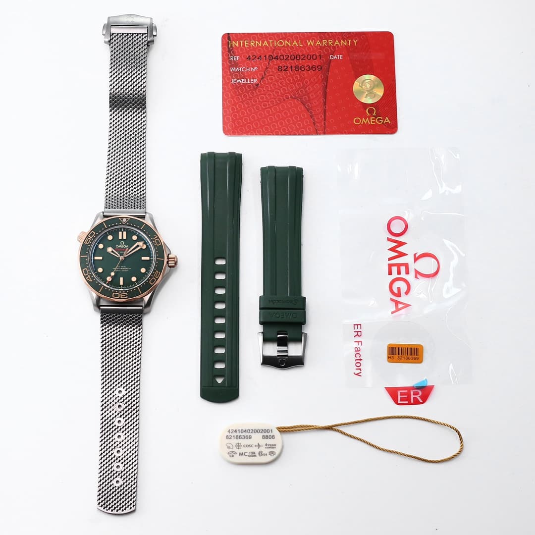 Luxury Brand Green Watch