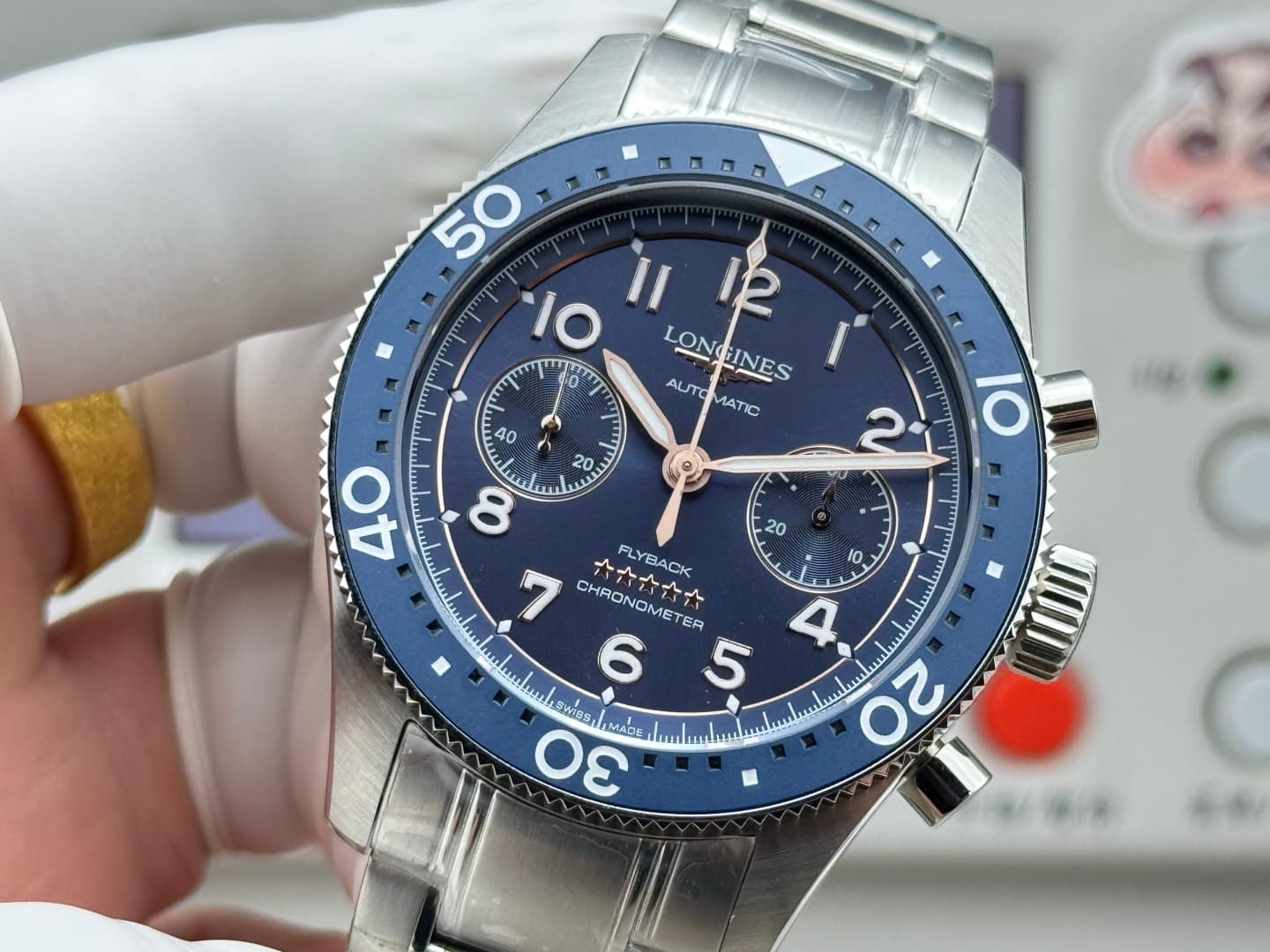 Longines Cream Watch