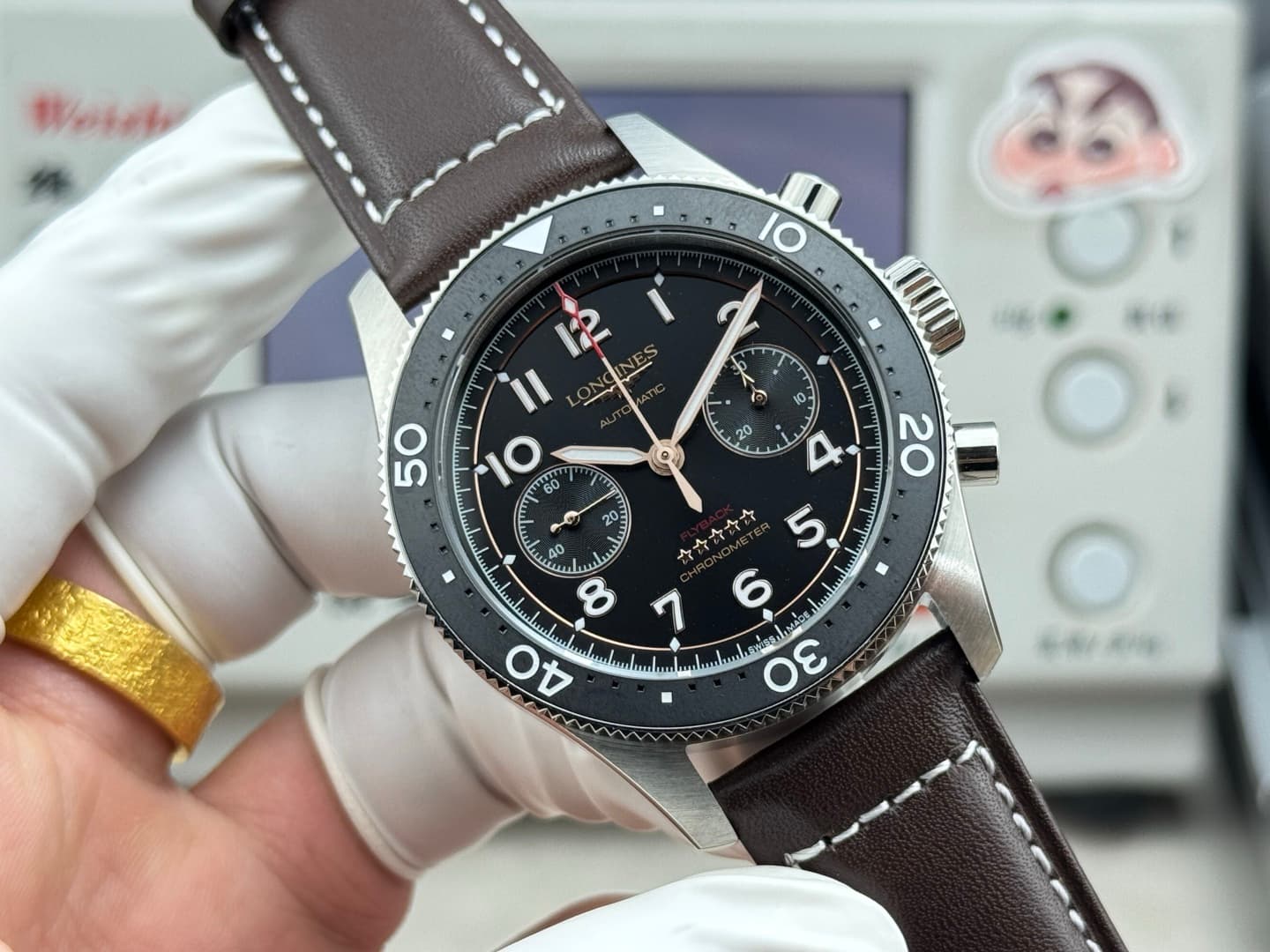 Longines Cream Watch