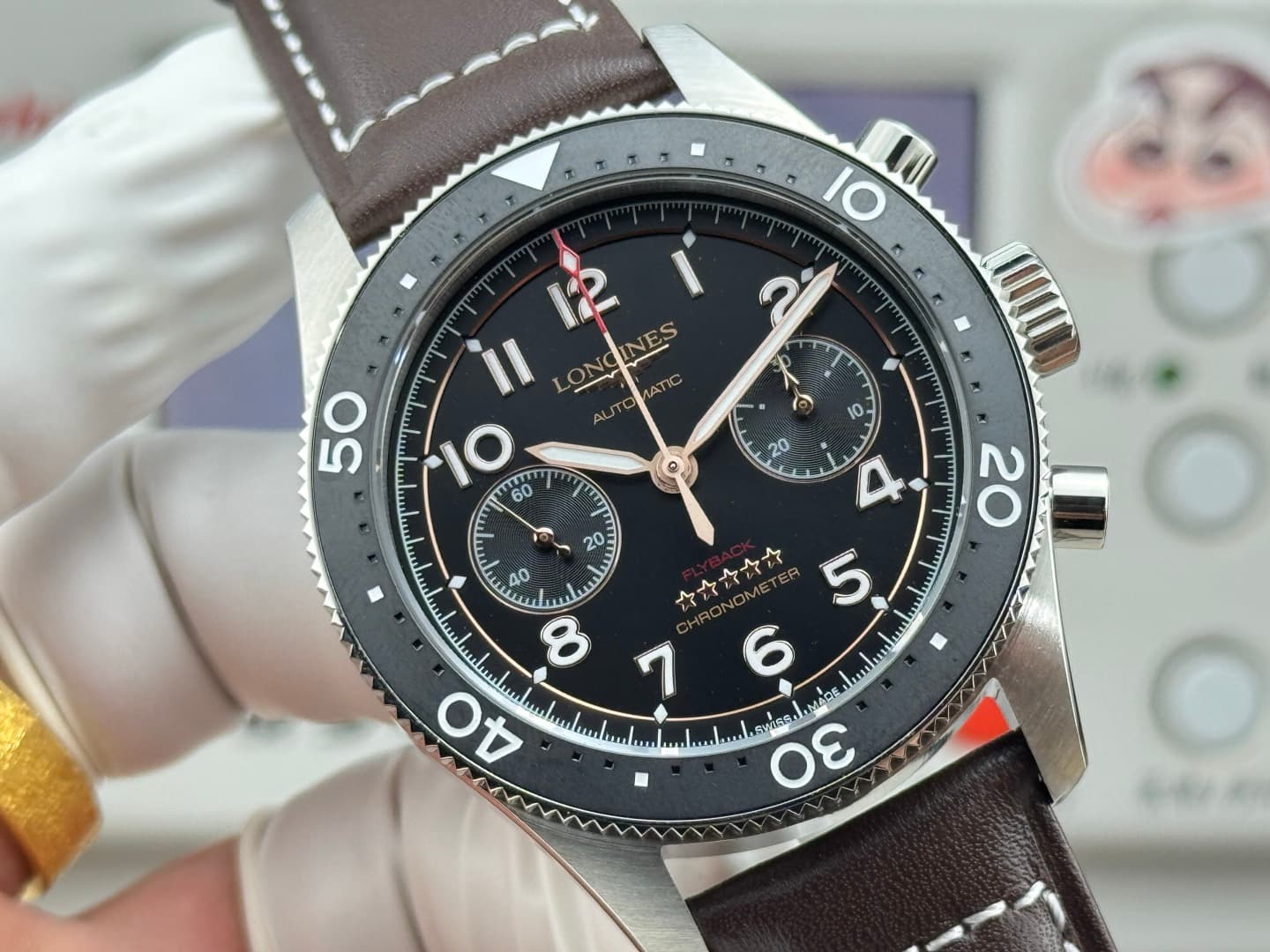 Longines Cream Watch