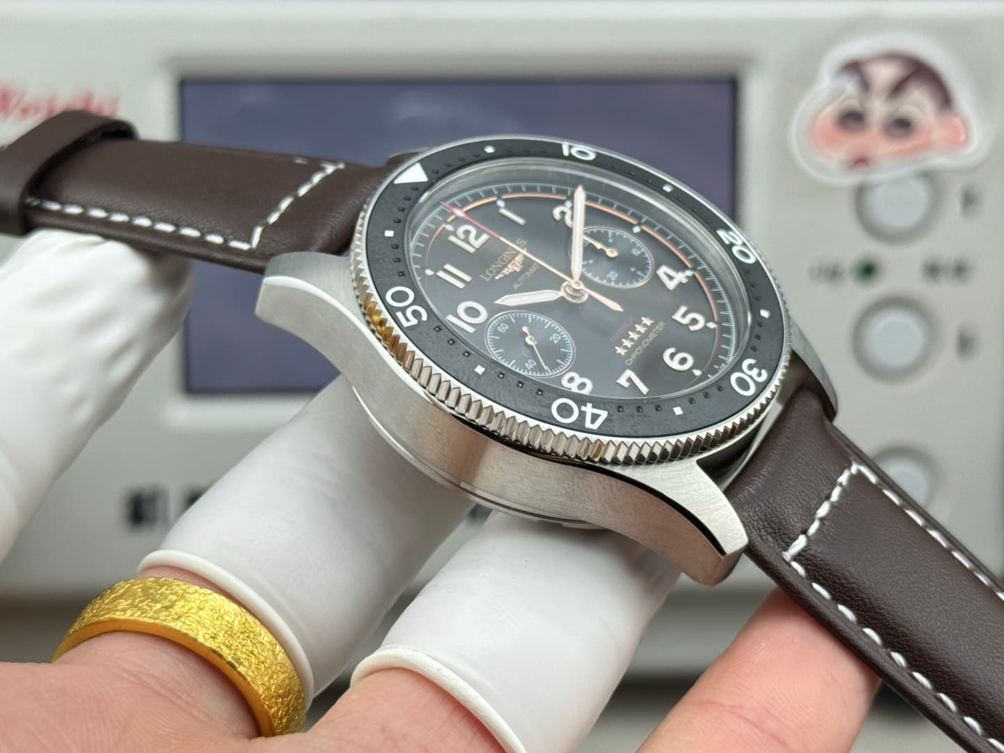 Longines Cream Watch