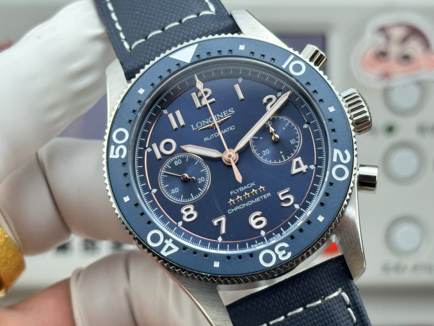Longines Cream Watch