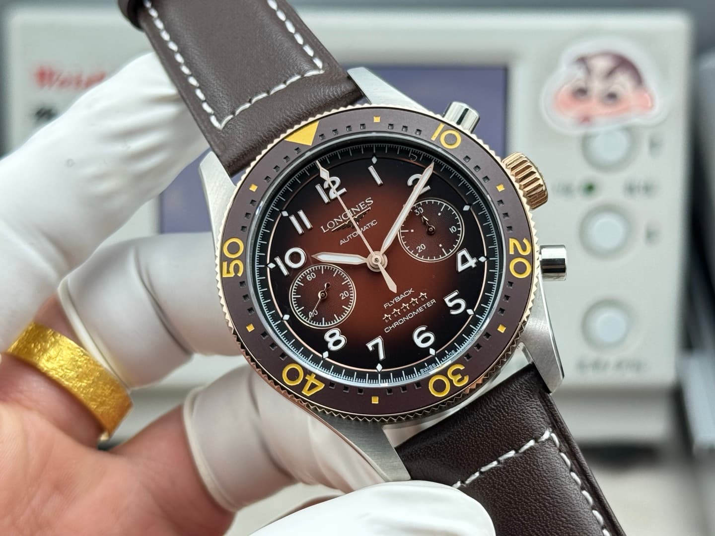 Longines Cream Watch