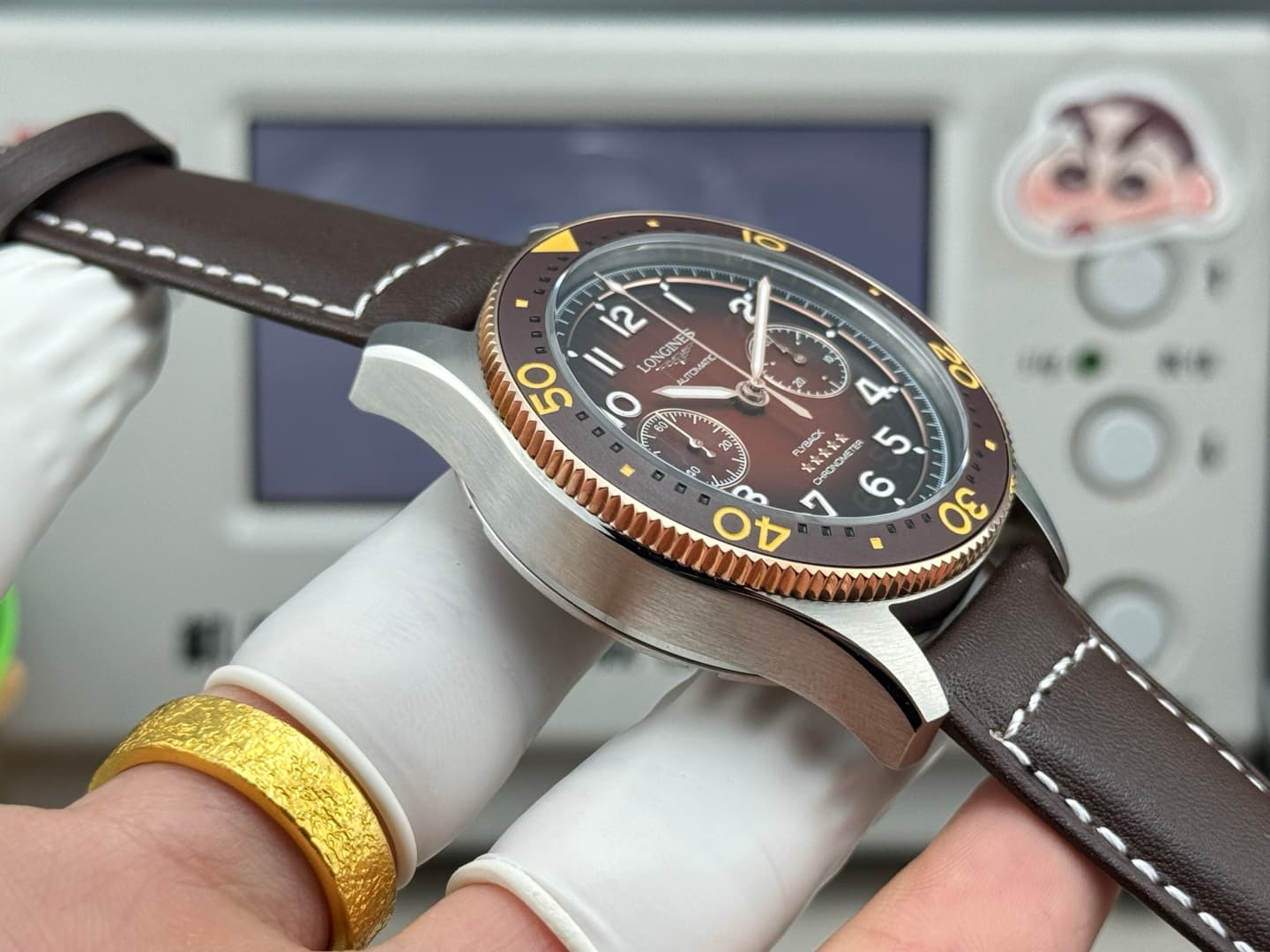 Longines Cream Watch
