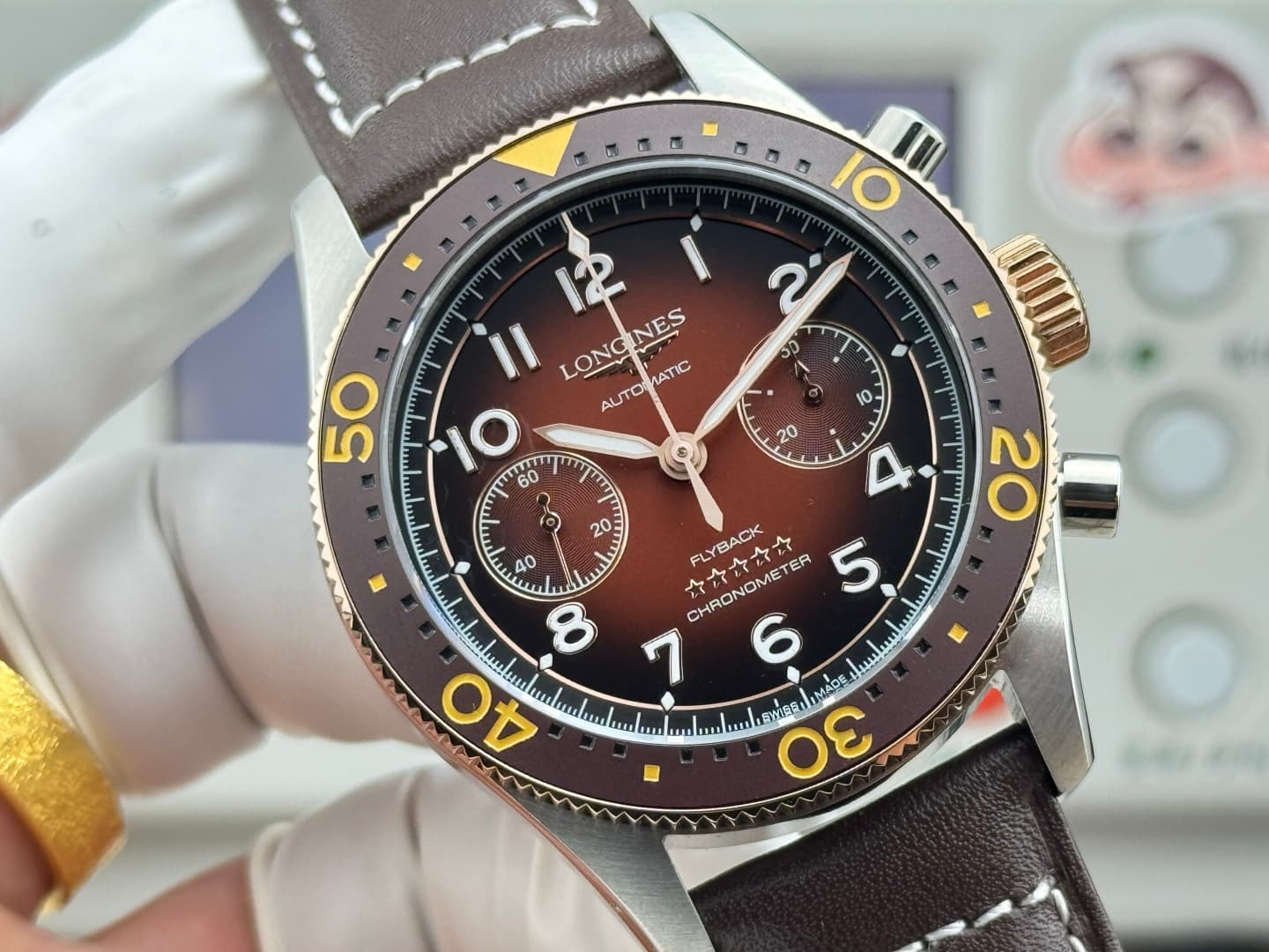 Longines Cream Watch